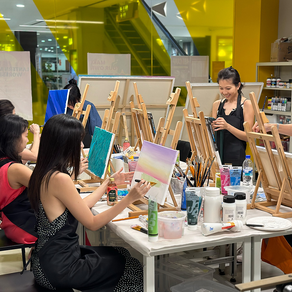 Studio Ghibli Art Jamming by We Art