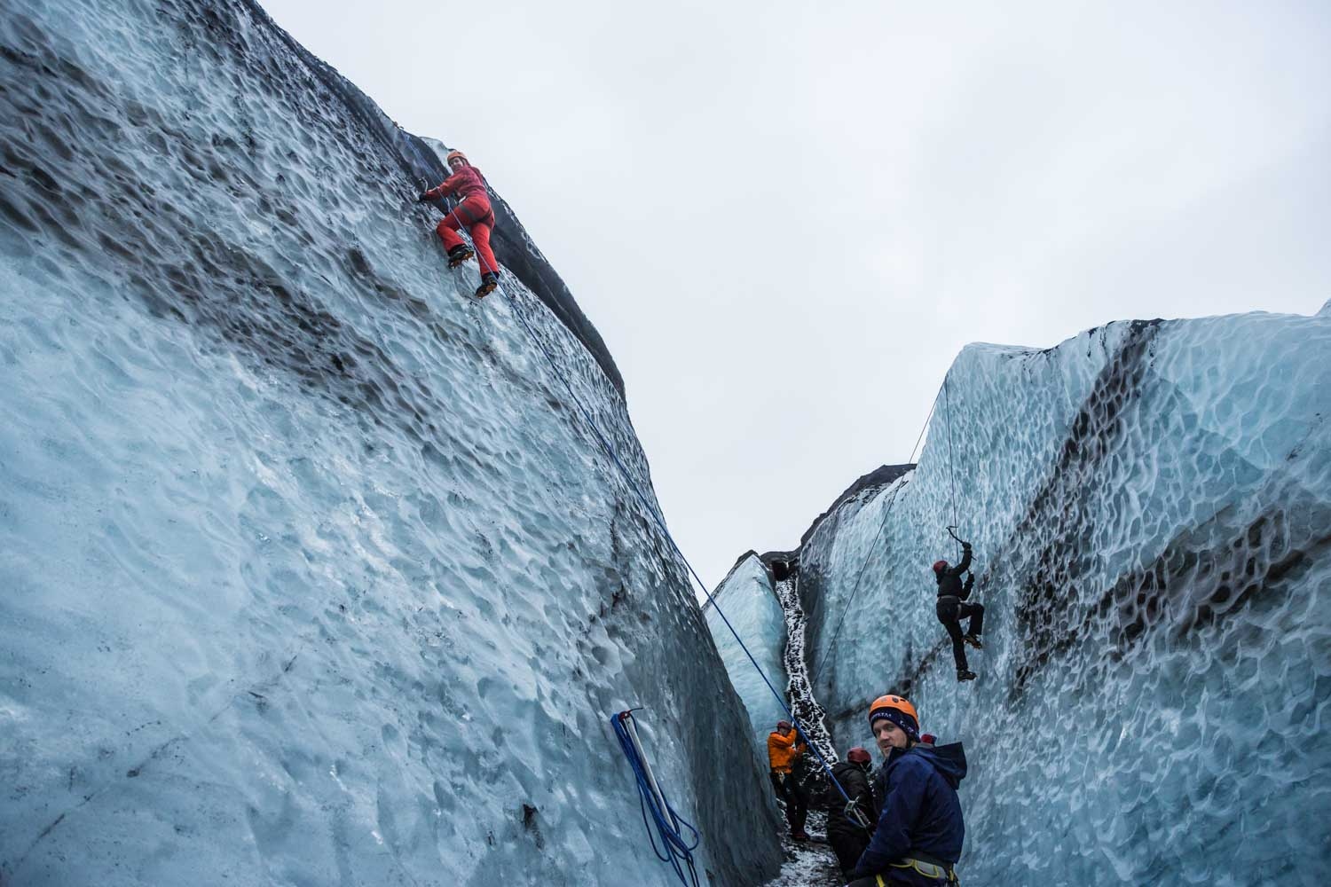 Glacier Hiking & Ice Climbing Tour from Reykjavik and Solheimajokull