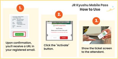 How to use your JR Kyushu Fukuoka Wide Area Mobile Pass
