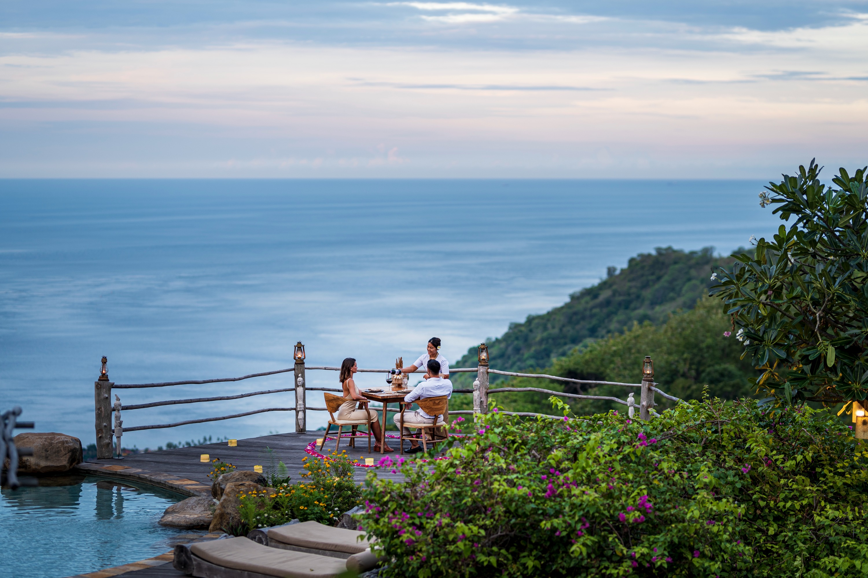 Dining Experience at Asmat Restaurant Amed Bali