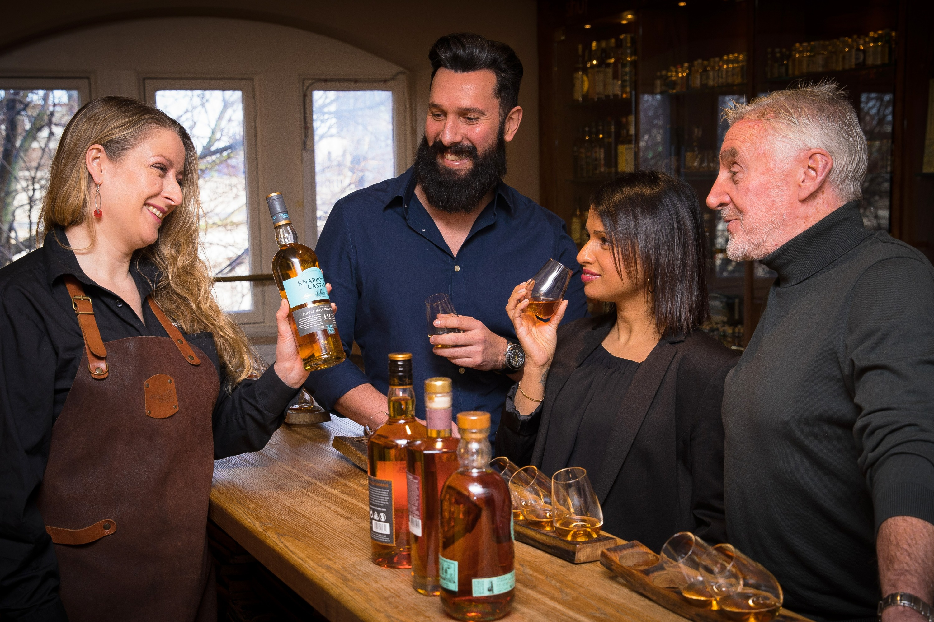 Whiskey tasting session