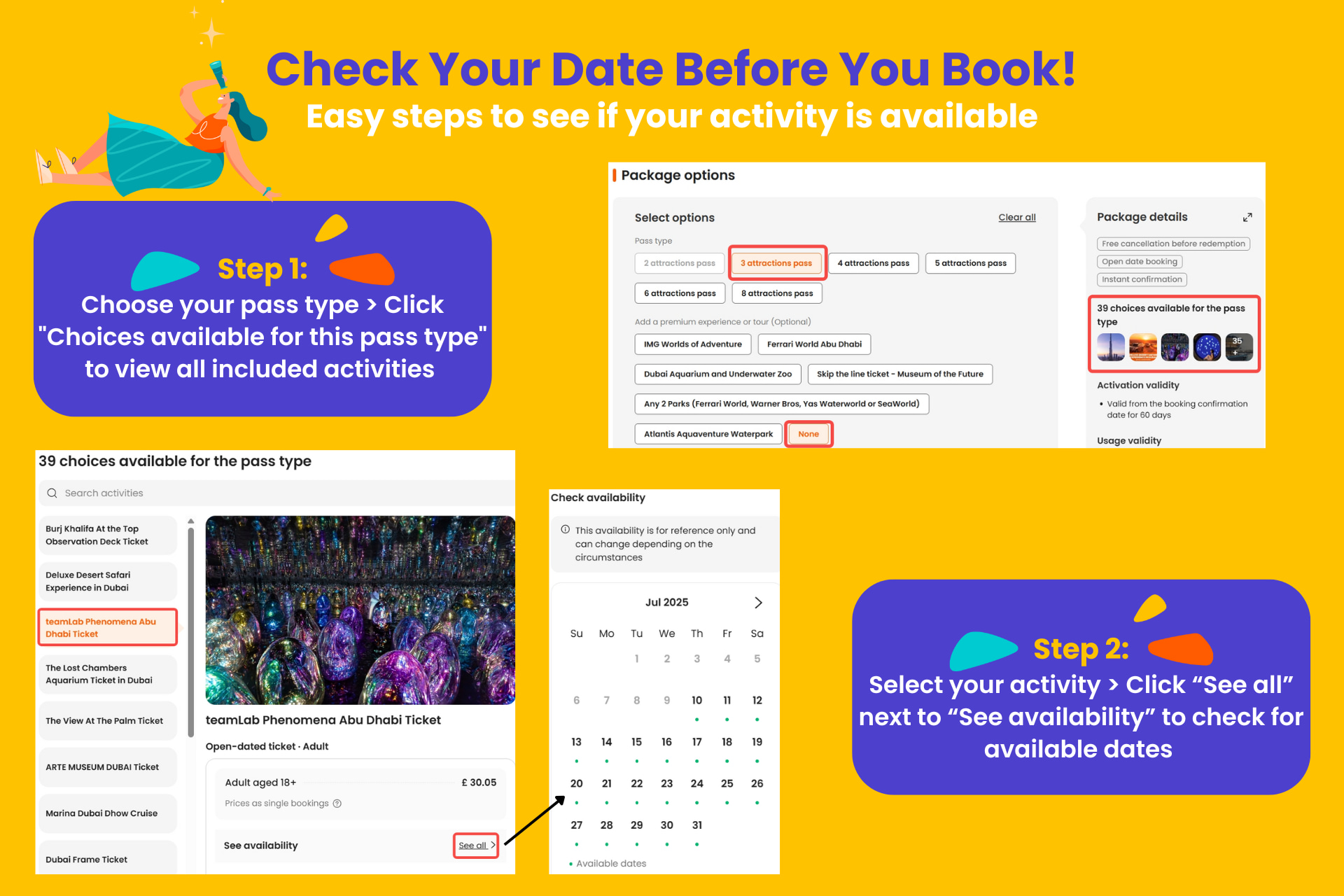Klook 杜拜景點通票