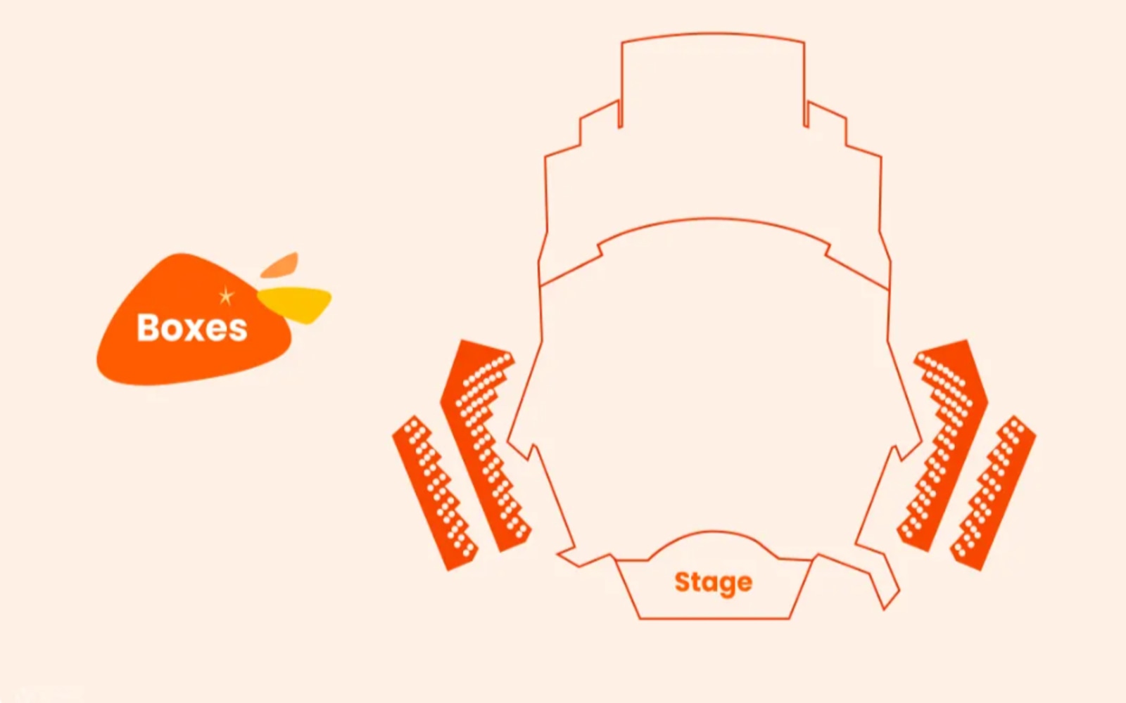 在劇院環境中享受一場壯觀的演出,每個座位都能提供最佳視野。 在劇院環境中享受一場壯觀的演出,每個座位都能提供最佳視野。