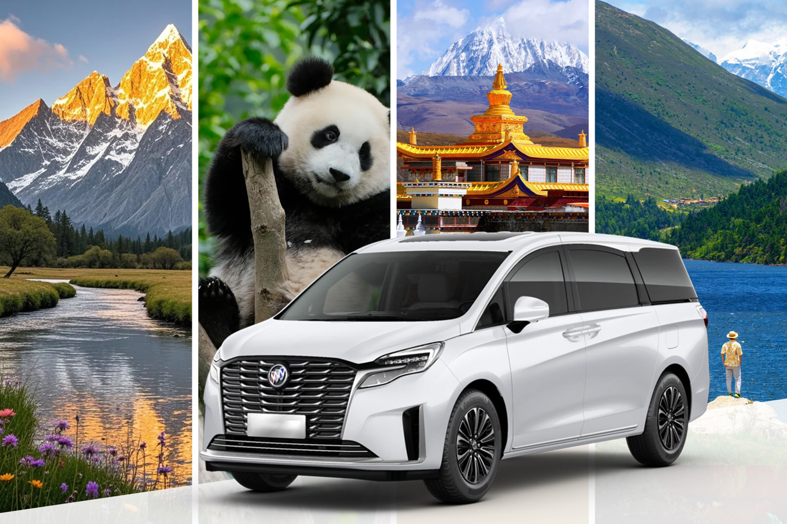Private Car Tour: Chengdu Siguniang Mountain/Wolong Shenshuping/Tagong Grassland Xinduqiao/Mugecuo Multi-Day Private Car Tour