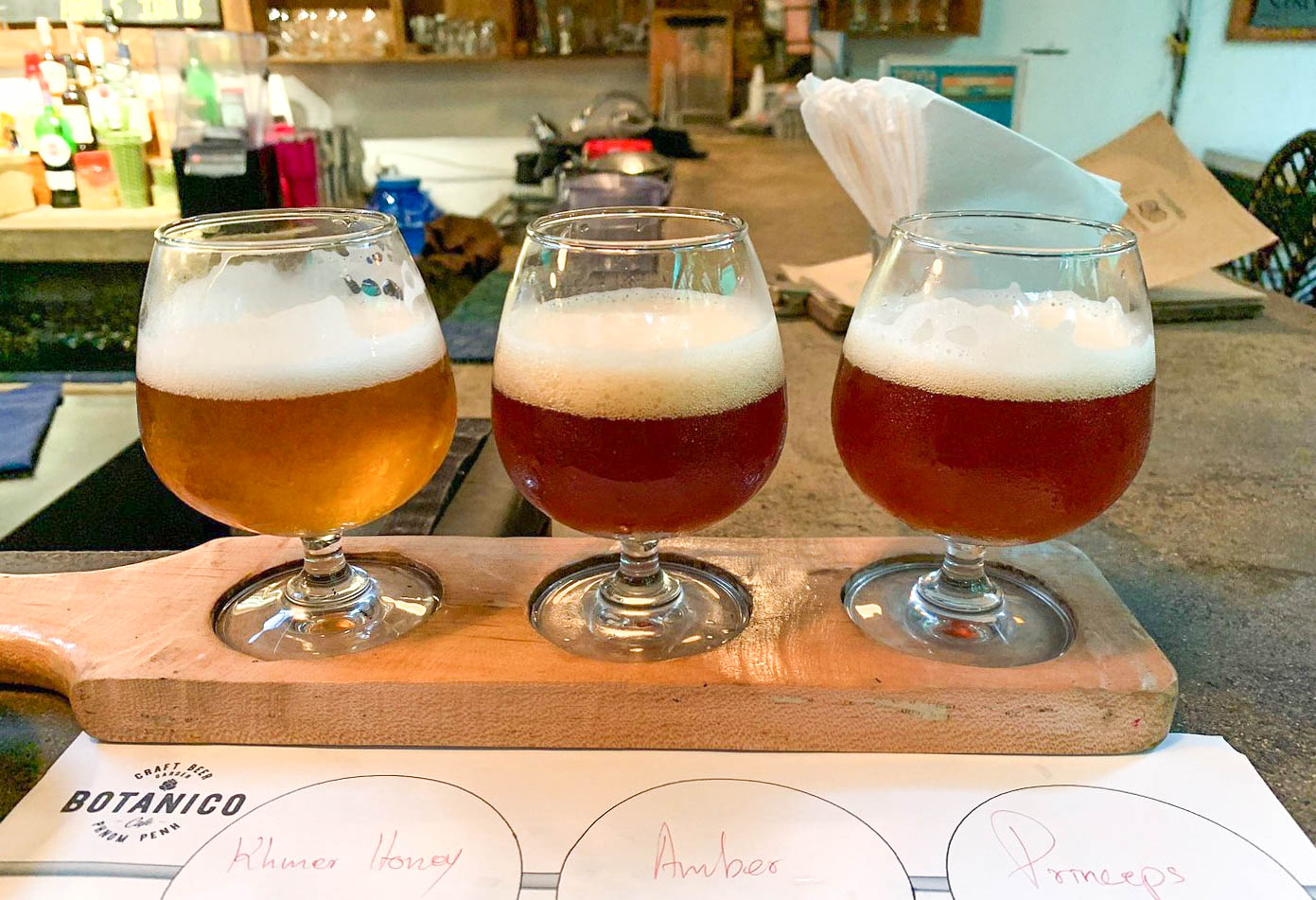 金邊精釀啤酒和啤酒廠之旅（Vespa）