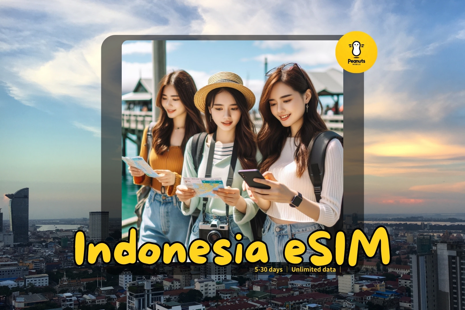 Indonesia/Bali eSIM Data Plan | Email Delivery