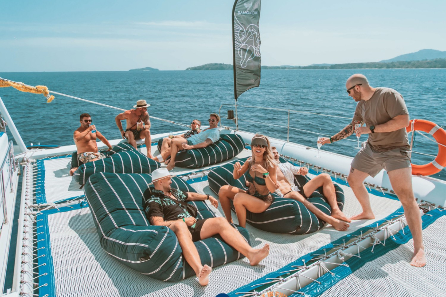 Coral and Racha Islands Party Catamaran from Phuket with Lunch