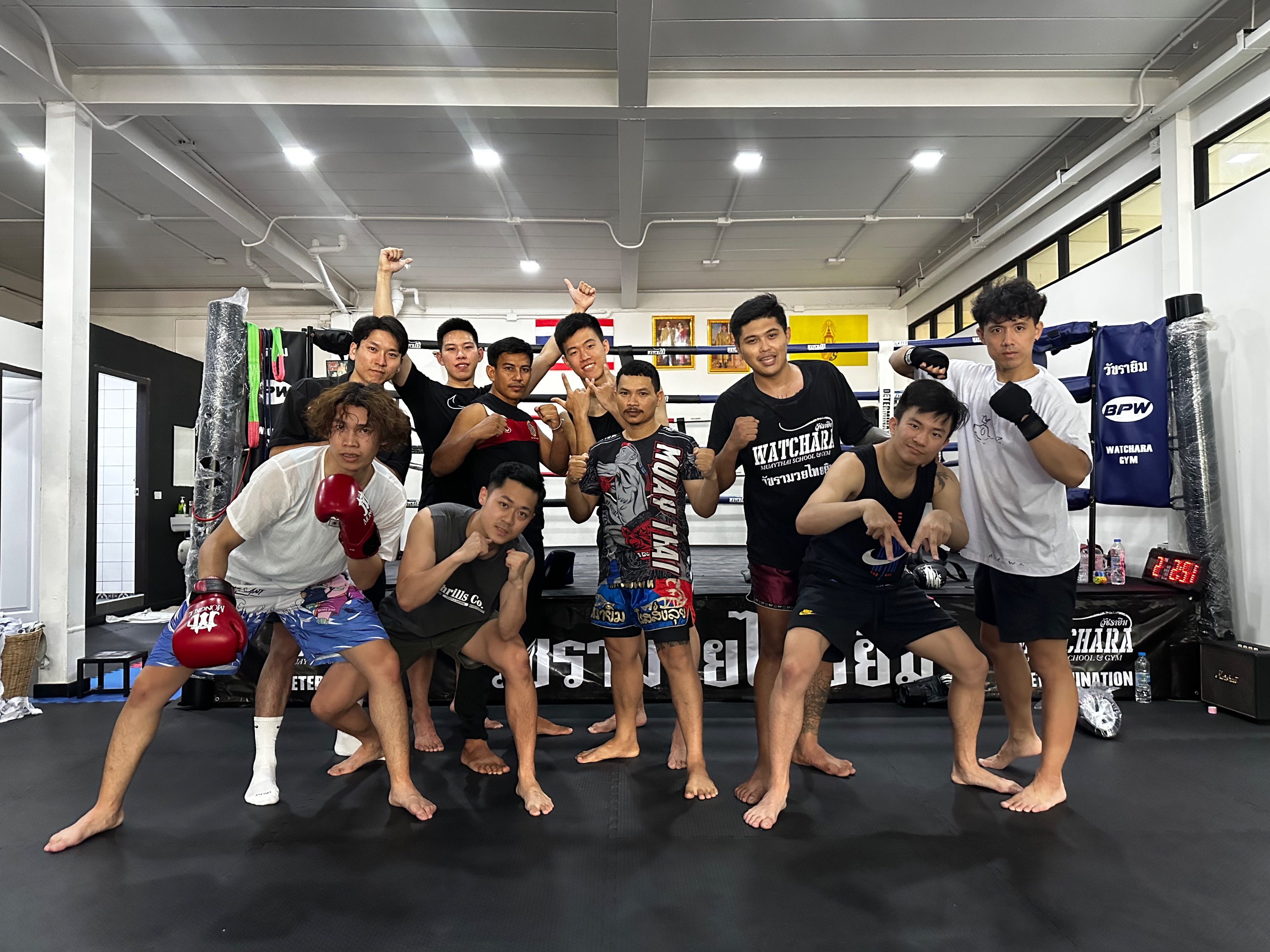 曼谷Watchara泰拳健身俱樂部泰拳體驗課