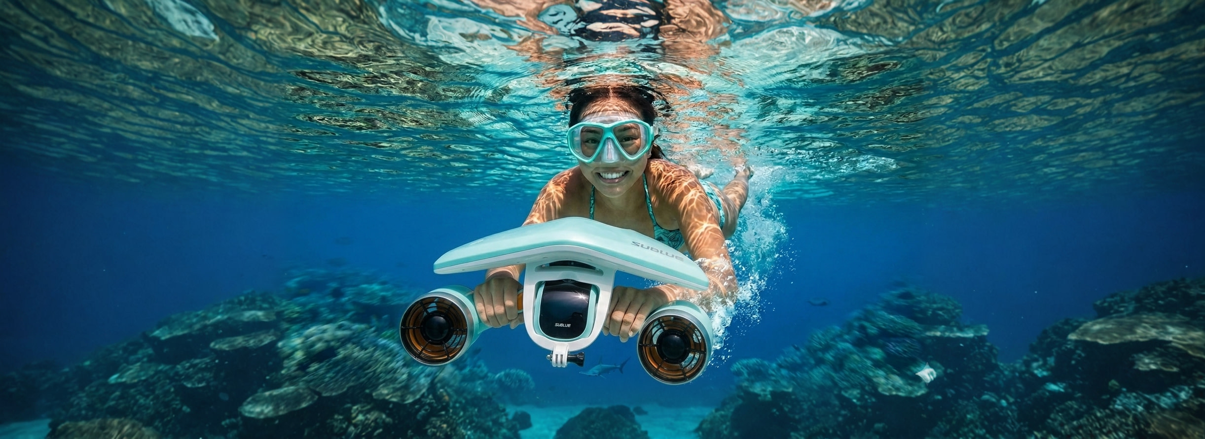 Siargao: Fly Underwater on a Seascooter at Cloud 9
