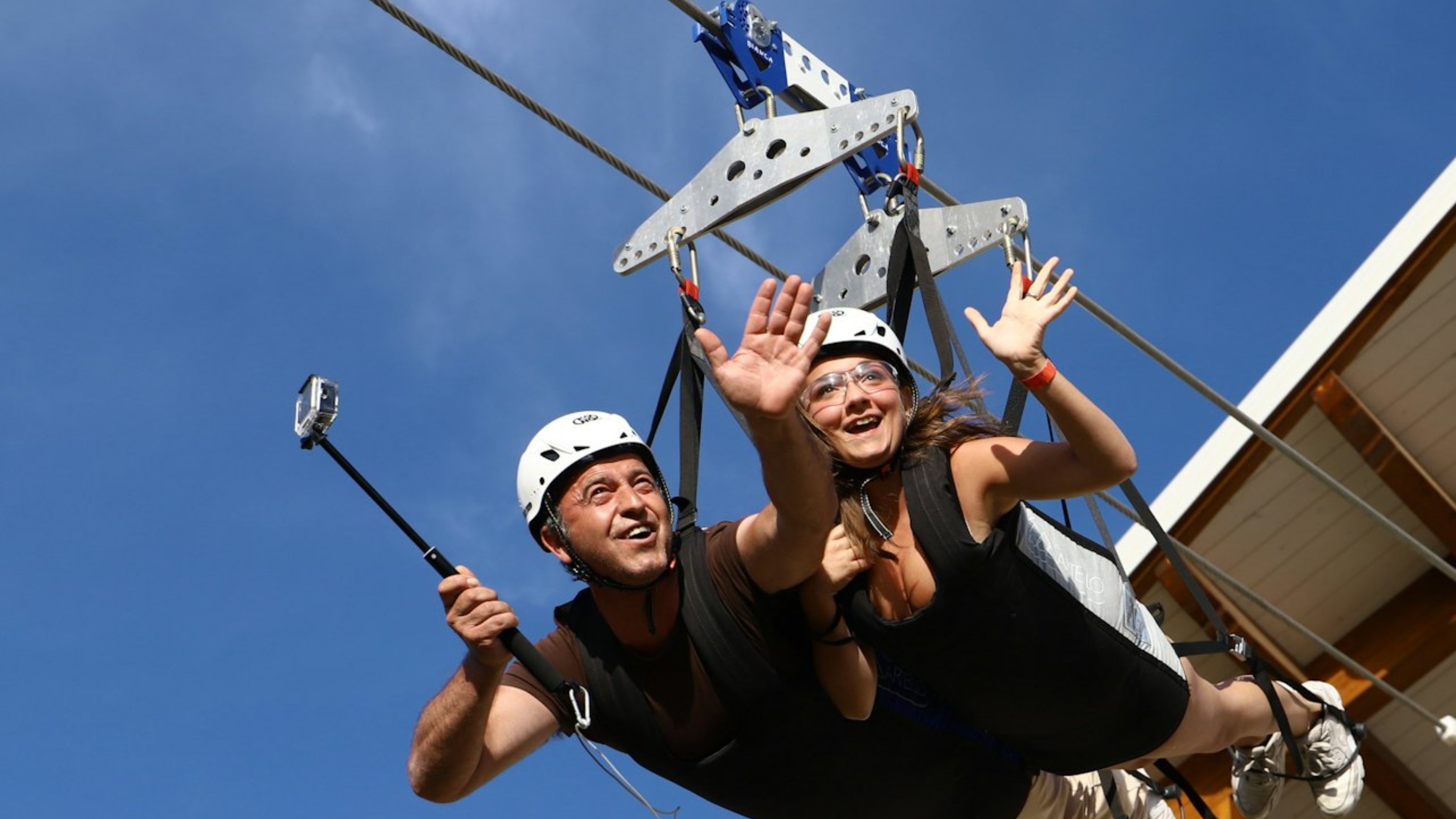 Cilento in Volo zipline flight experience in Trentinara