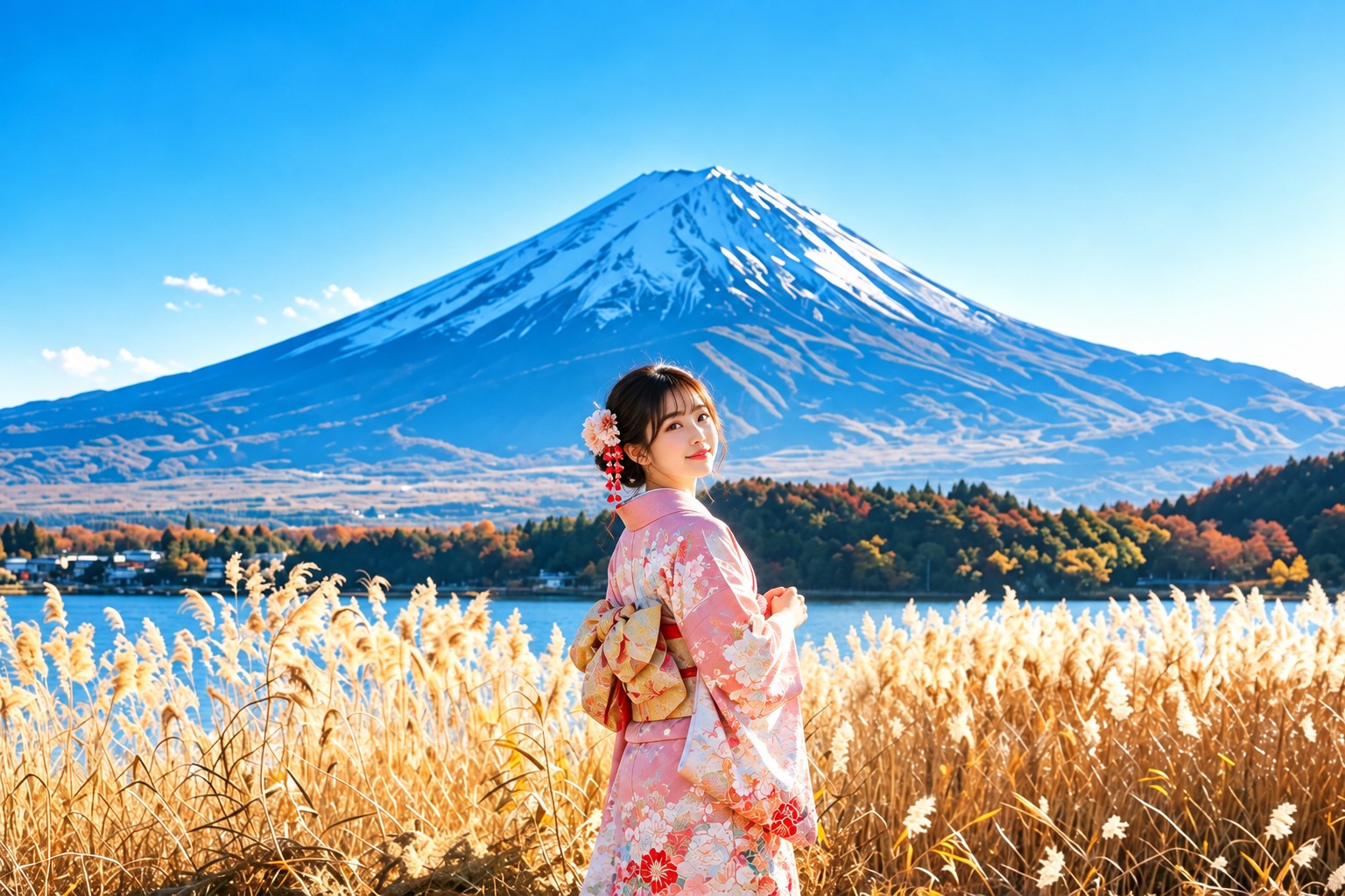 這就是富士山的明信片風景!夏天,這裡是一片薰衣草田;秋天,則變成了一片紅色的蘆葦海。我推薦嚐嚐這裡的藍色冰淇淋(用富士山特製的礦物質製成),味道就像融化的藍天。 這就是富士山的明信片風景!夏天,這裡是一片薰衣草田;秋天,則變成了一片紅色的蘆葦海。我推薦嚐嚐這裡的藍色冰淇淋(用富士山特製的礦物質製成),味道就像融化的藍天。