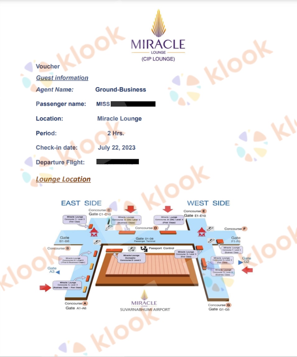 Suvarnabhumi airport lounge, miracle lounge, transit, ciq, relax, waiting at airport