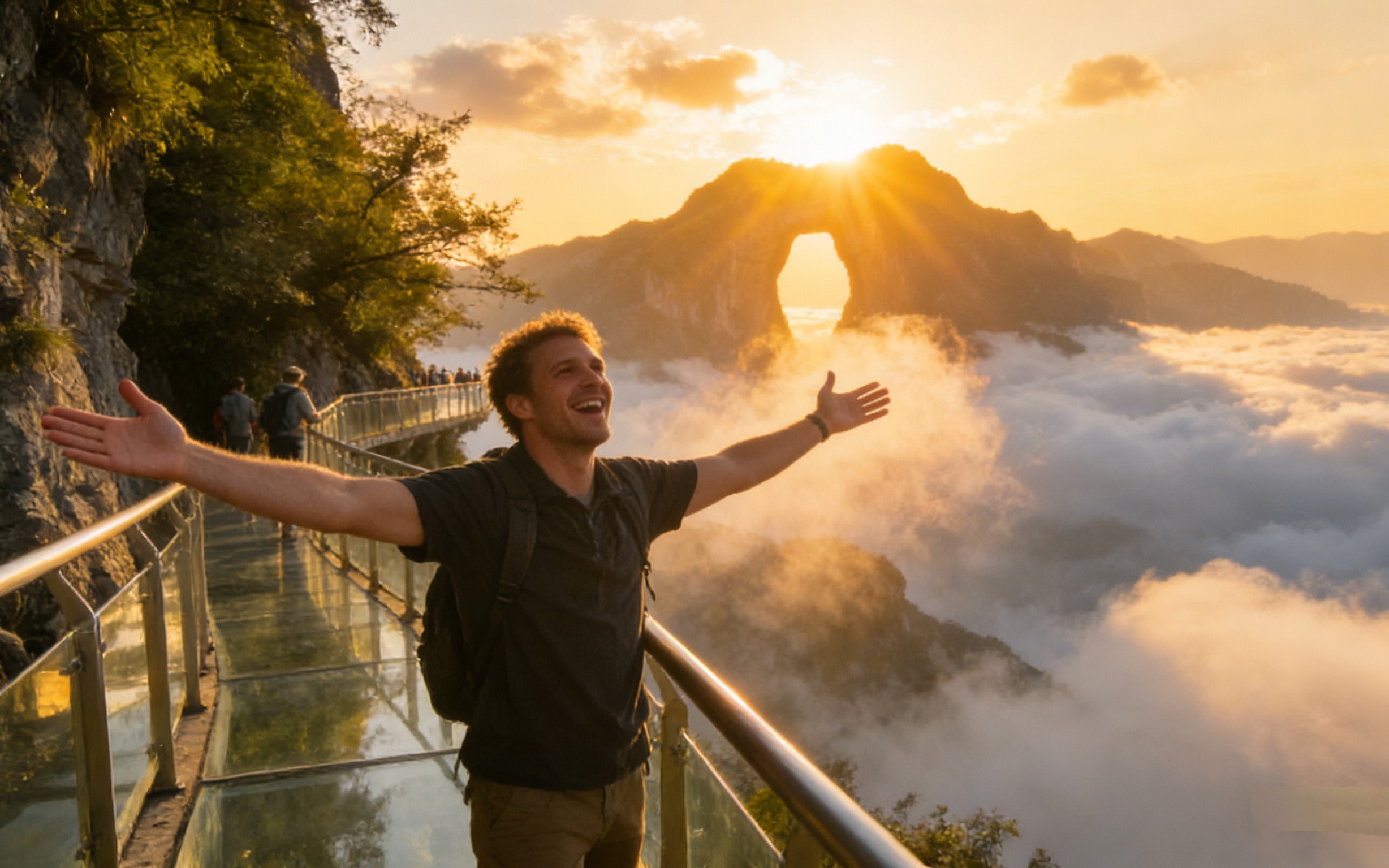 Hunan Zhangjiajie VIP 4-Day Tour (Chinese and English Guide + VIP Fast Track No Waiting in Line)