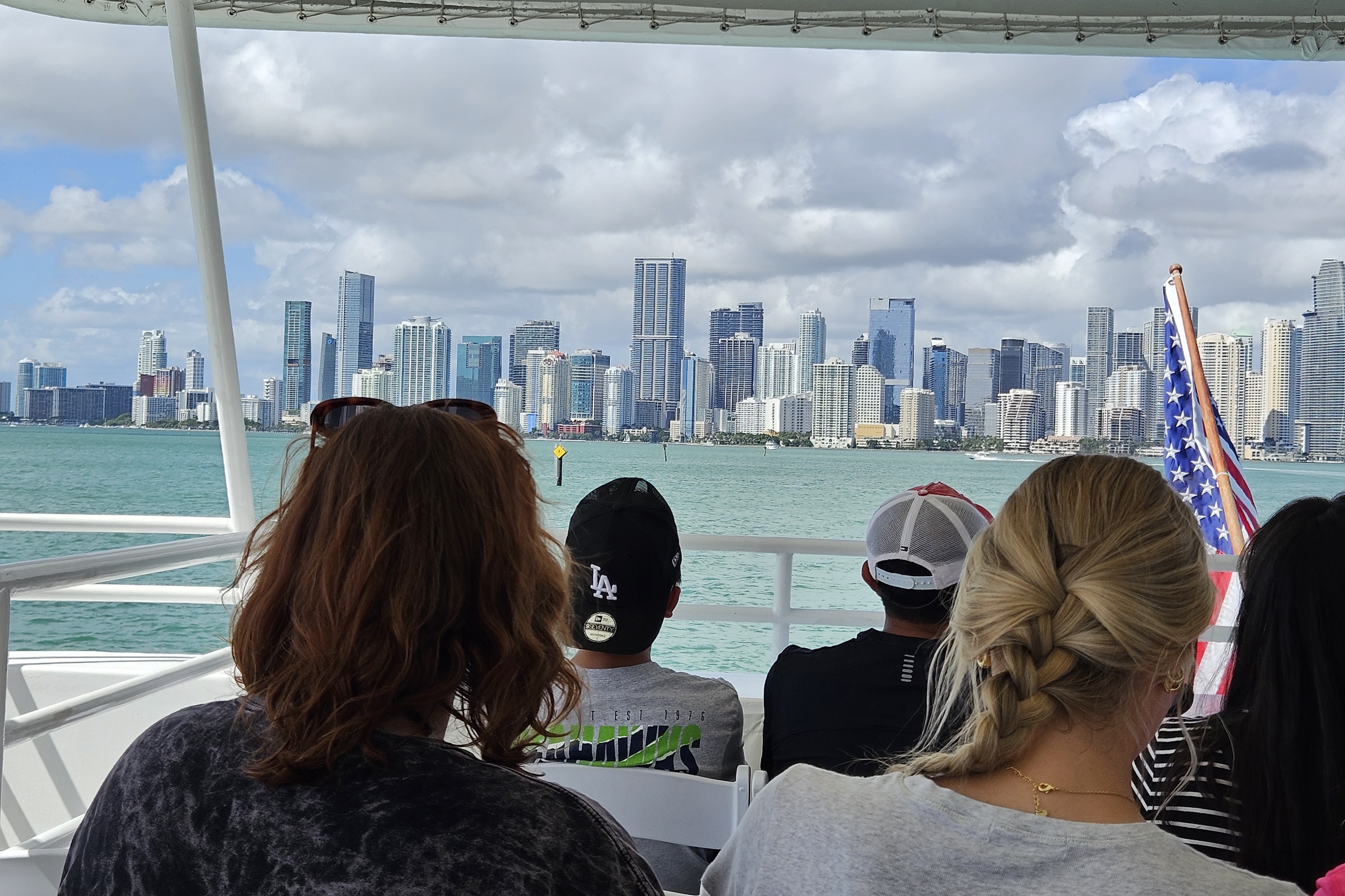 Feel the gentle breeze as your cruise reveals Miami’s hidden gems