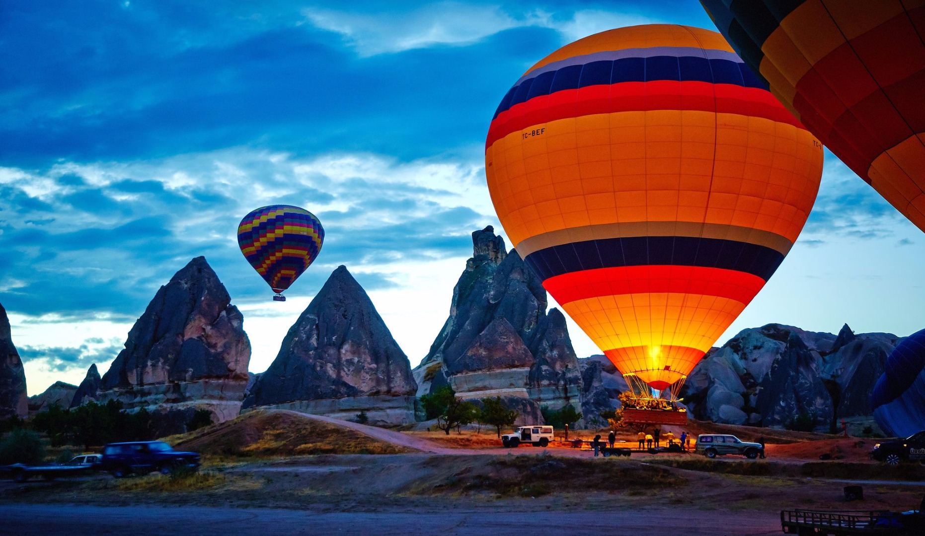 卡帕多西亞山谷熱氣球飛行體驗