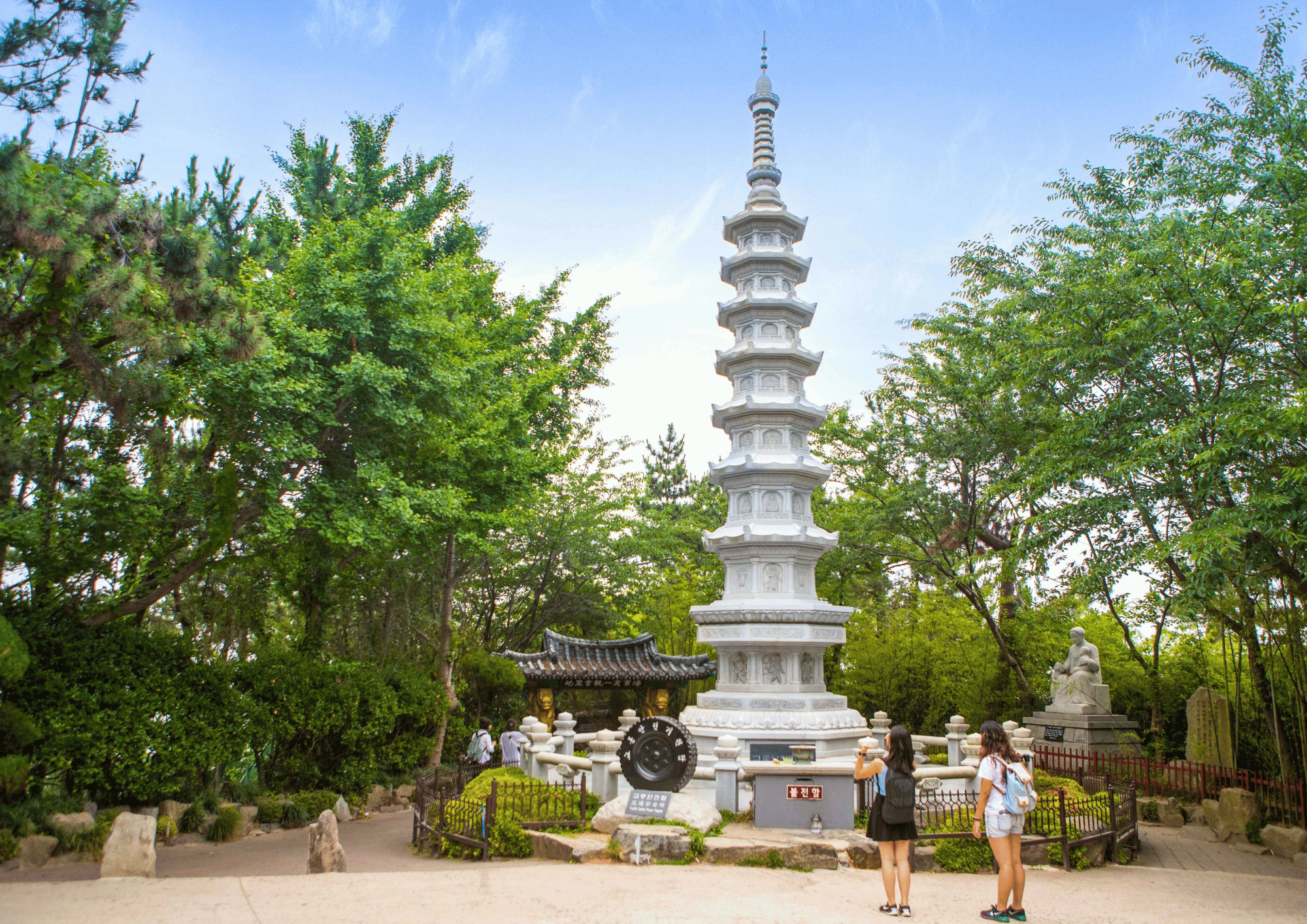 釜山精彩之旅：龍頭寺、甘川洞文化村和松島天空步道