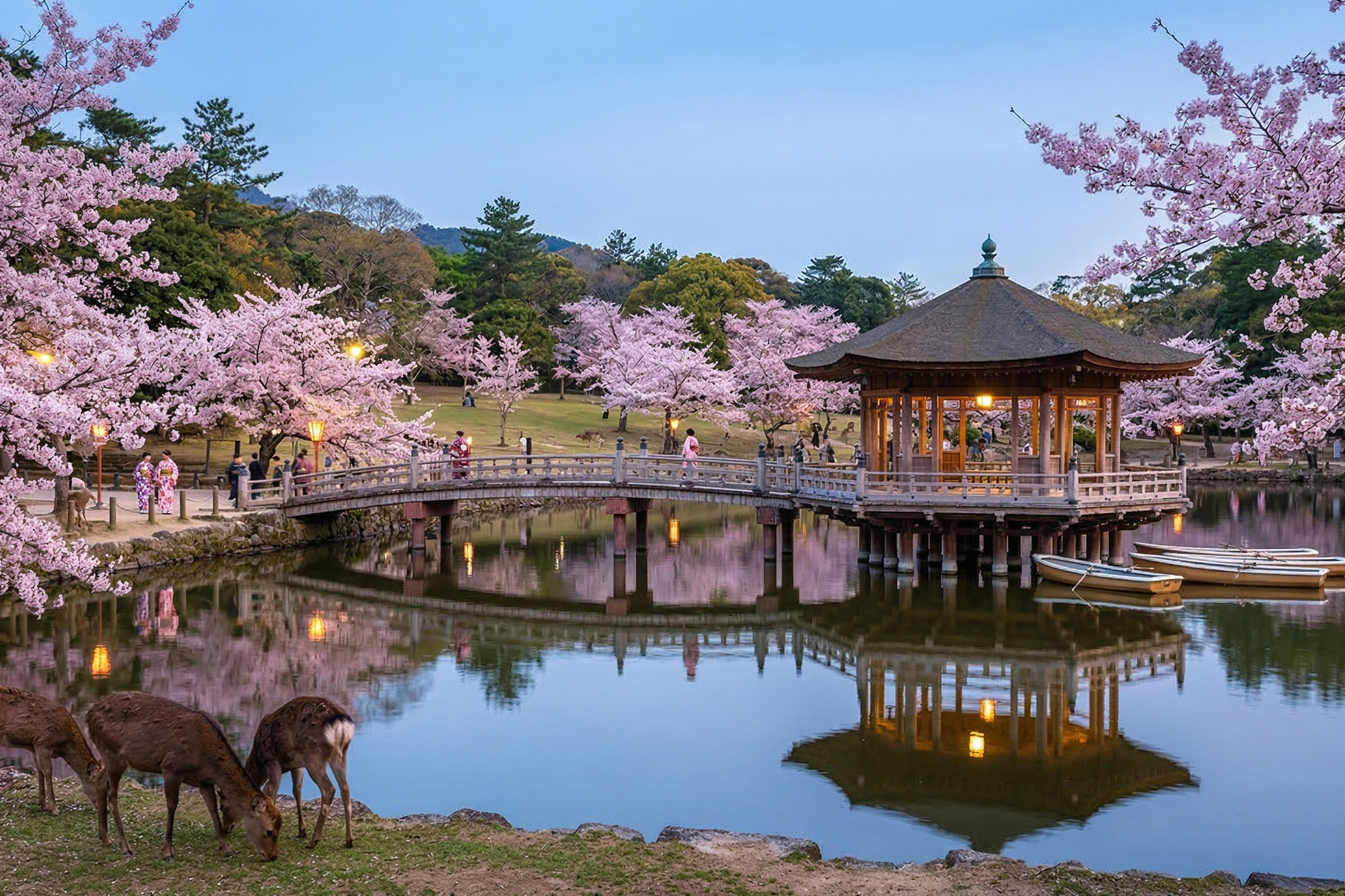 Professional Photography in Nara Park: Magical Moments with Sacred Deer