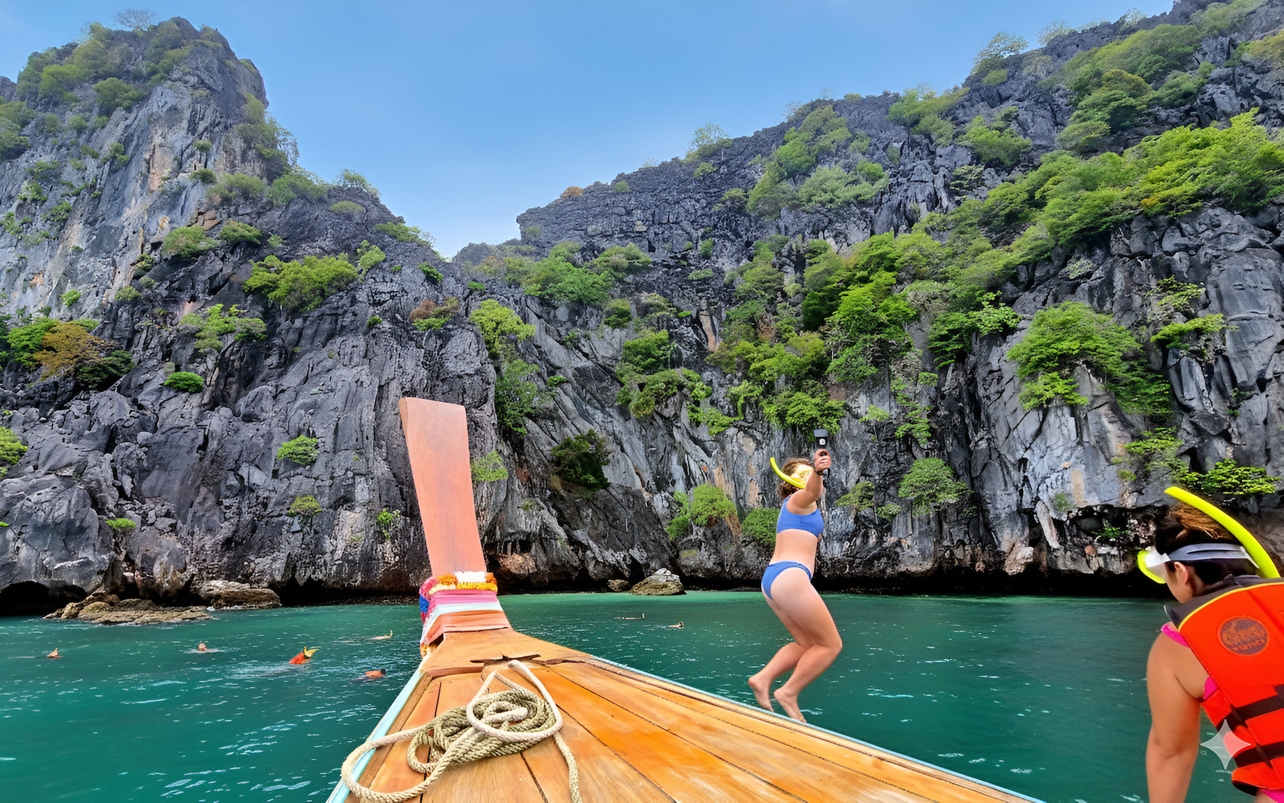 Ko Lanta 4 Islands Longtail Boat Tour with Emerald Cave