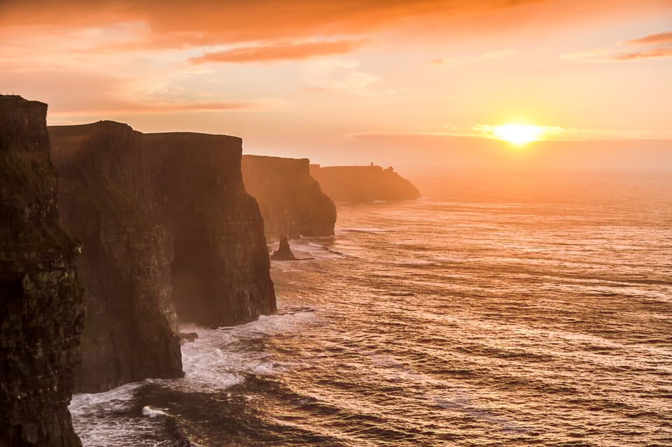 Cliffs of Moher at Sunset