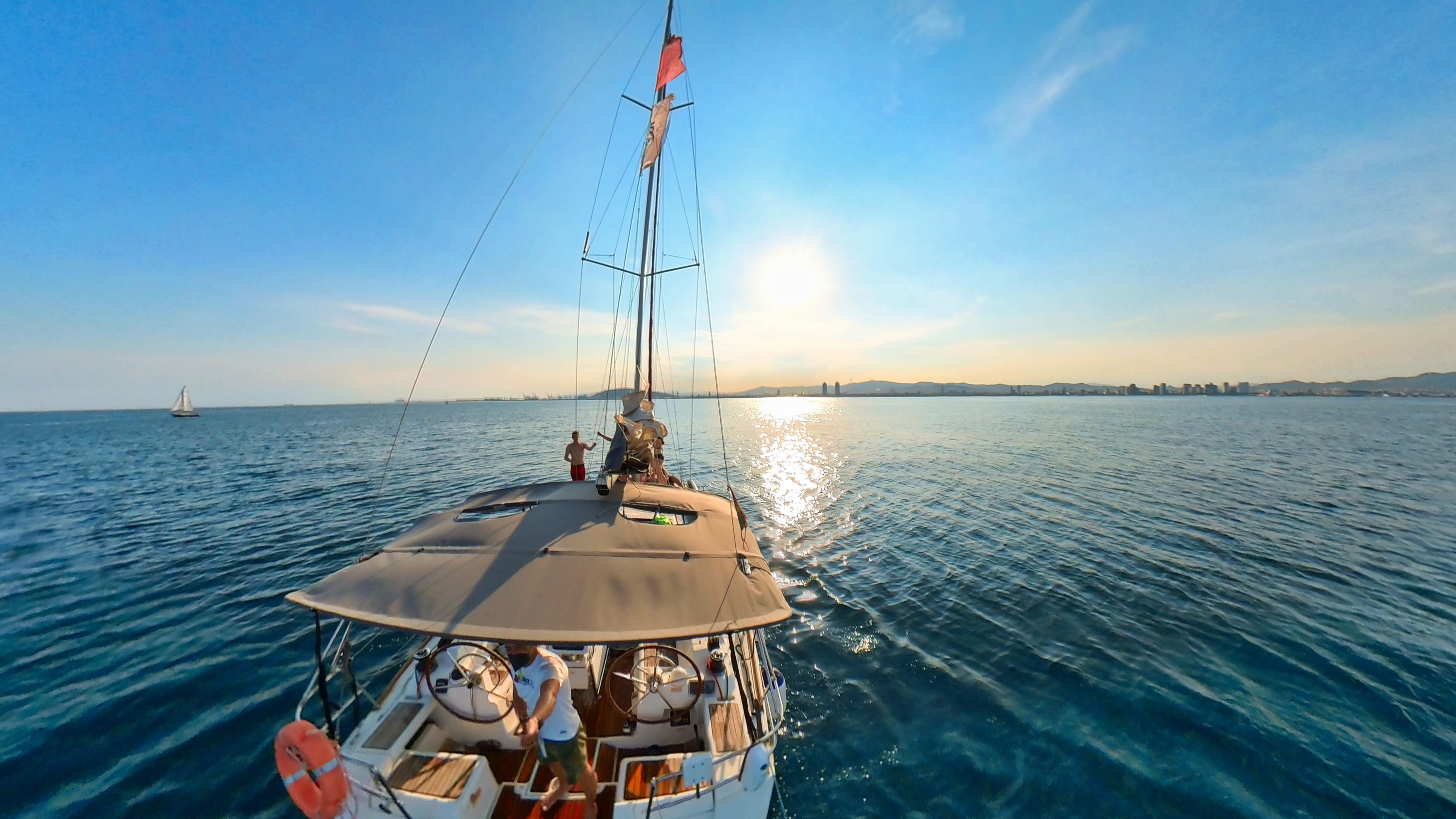 Barcelona Port Olimpic Half-Day Small Group Boat Tour