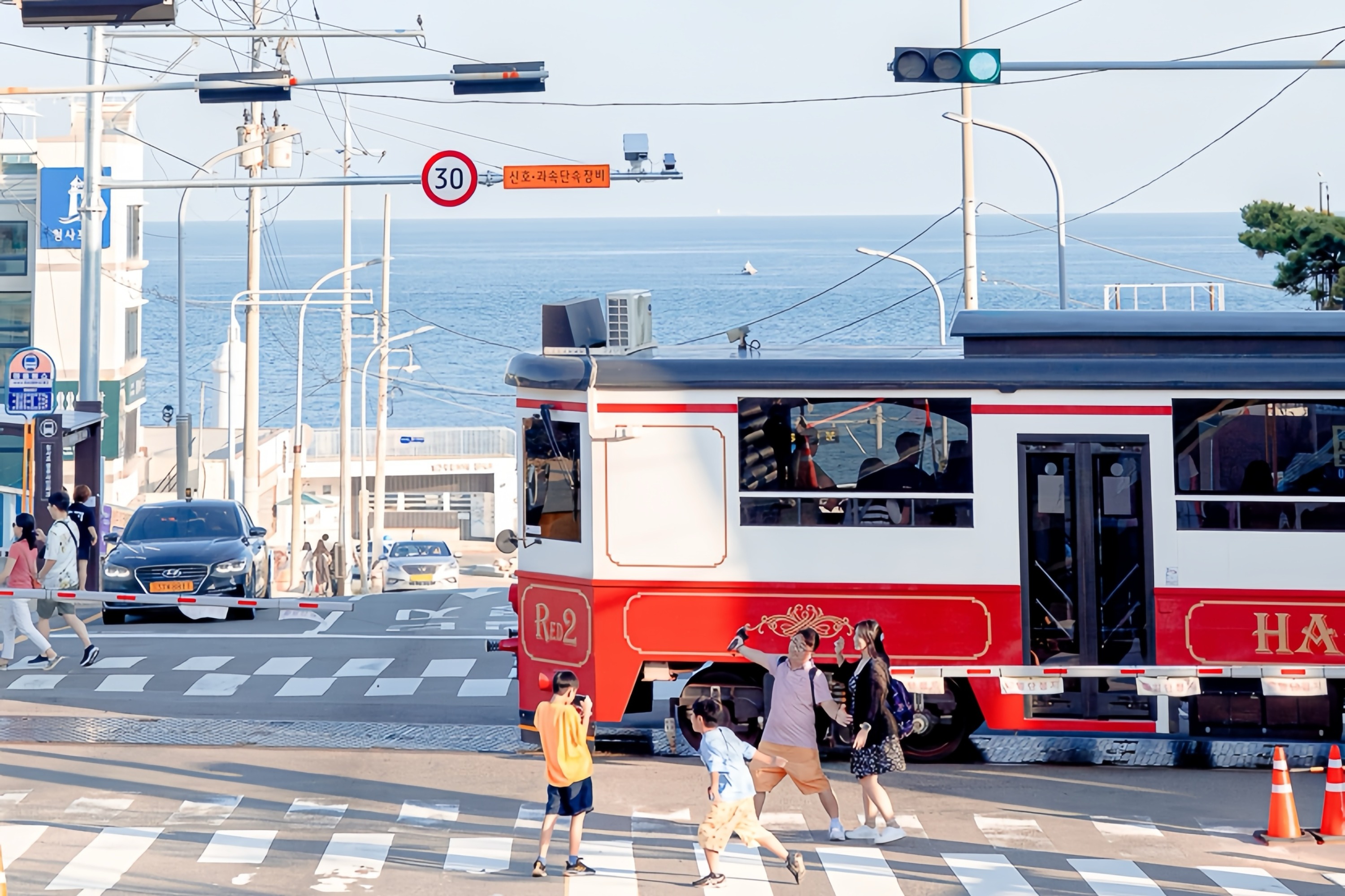 海雲臺海灘火車和天空膠囊 / 甘川村私人旅遊