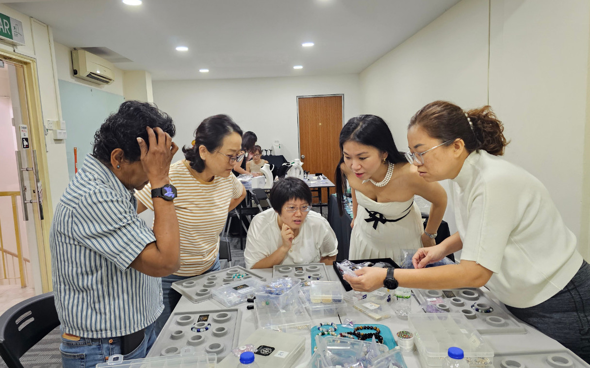 Freshwater Pearl & Crystal Jewelry Making Workshop in Kuala Lumpur