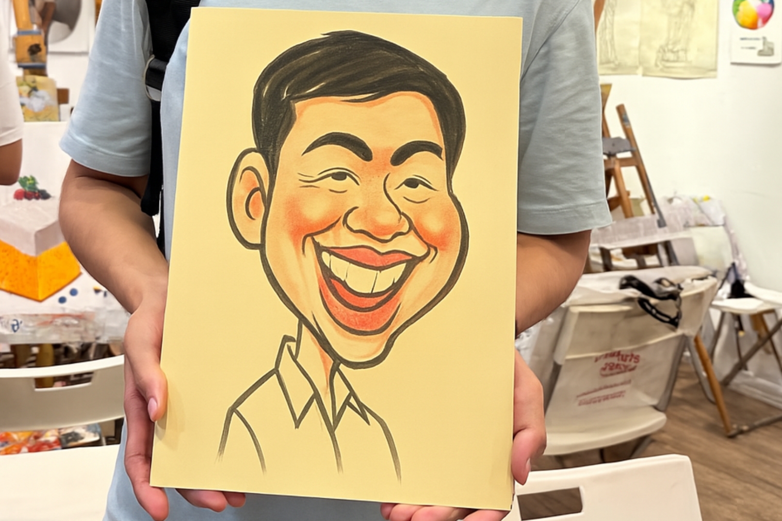 Caricature Drawing Workshop  in Singapore