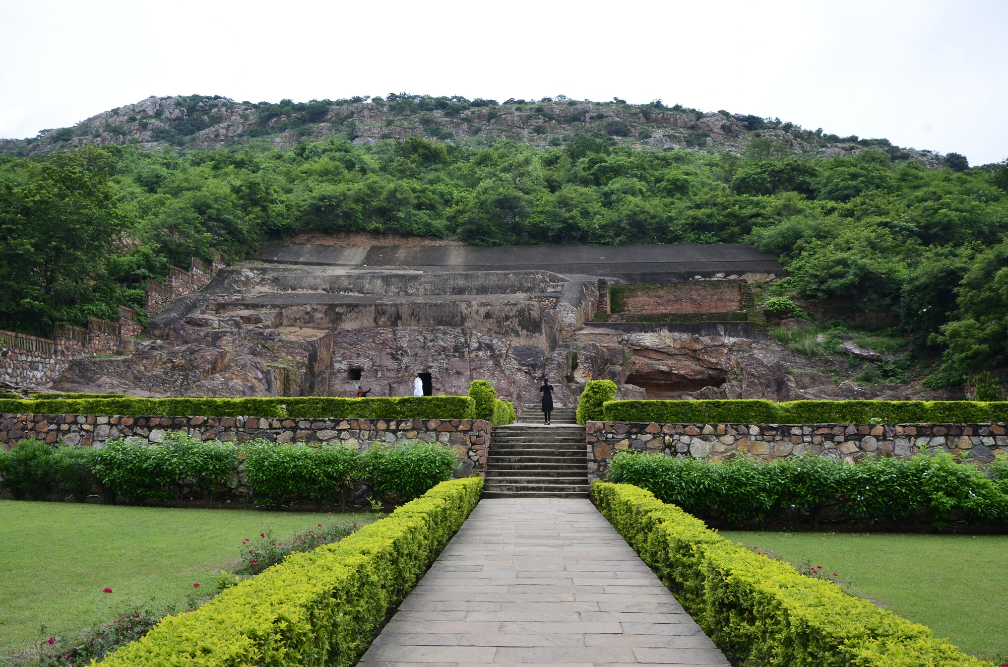 Son Bhandar Caves in Rajgir.