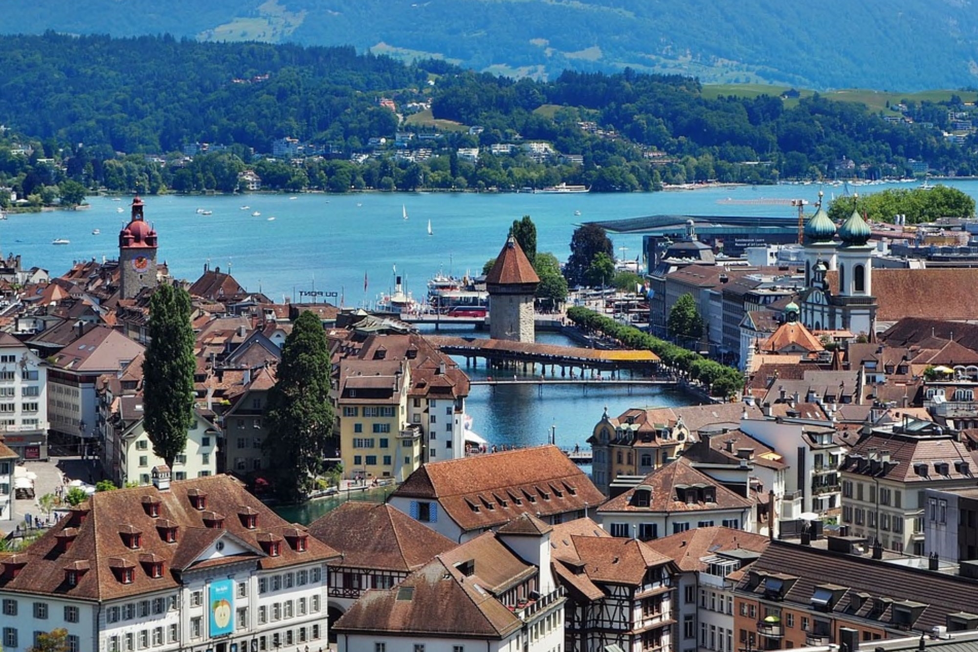 盧塞恩 (Lucerne) 三輪摩托車城市之旅