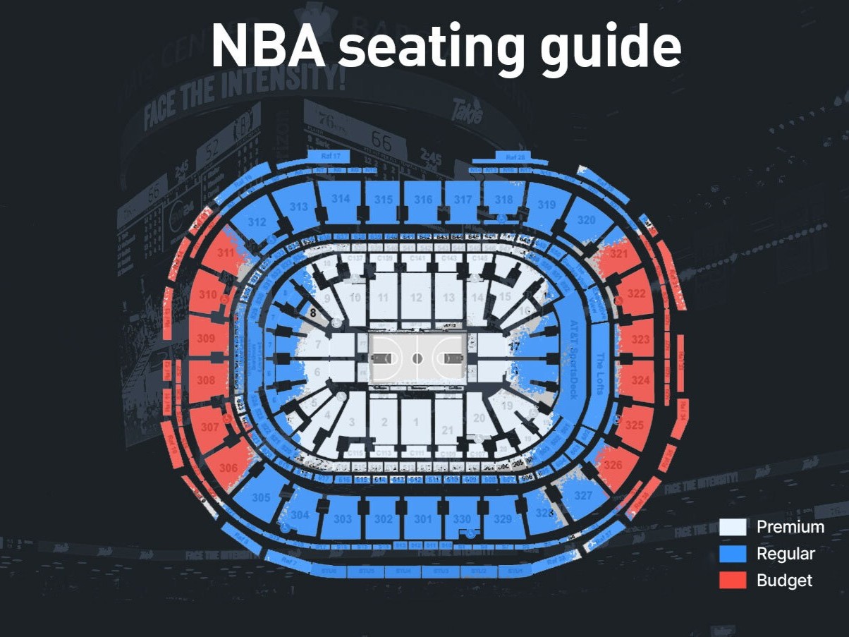 Please refer to the seating guide