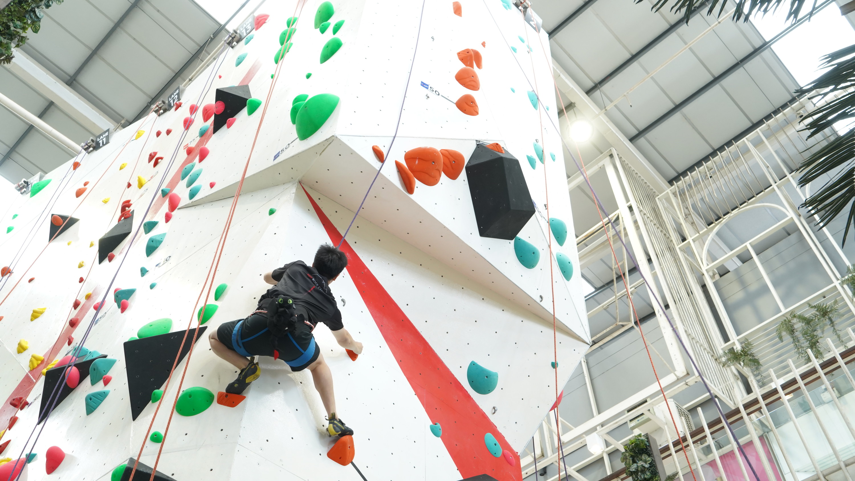360-degree rock climbing by Red Rock Canyon Bangna