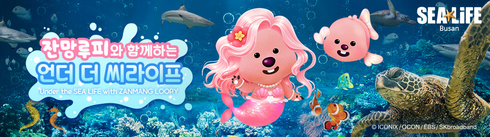 釜山シーライフ水族館／ブリックマン入場券