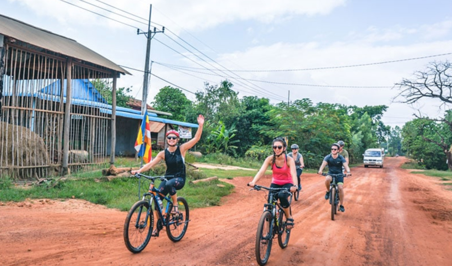柬埔寨暹粒空邦魯浮村（Floating Village）日落遊船 & 騎行一日遊 - Siem Reaper提供