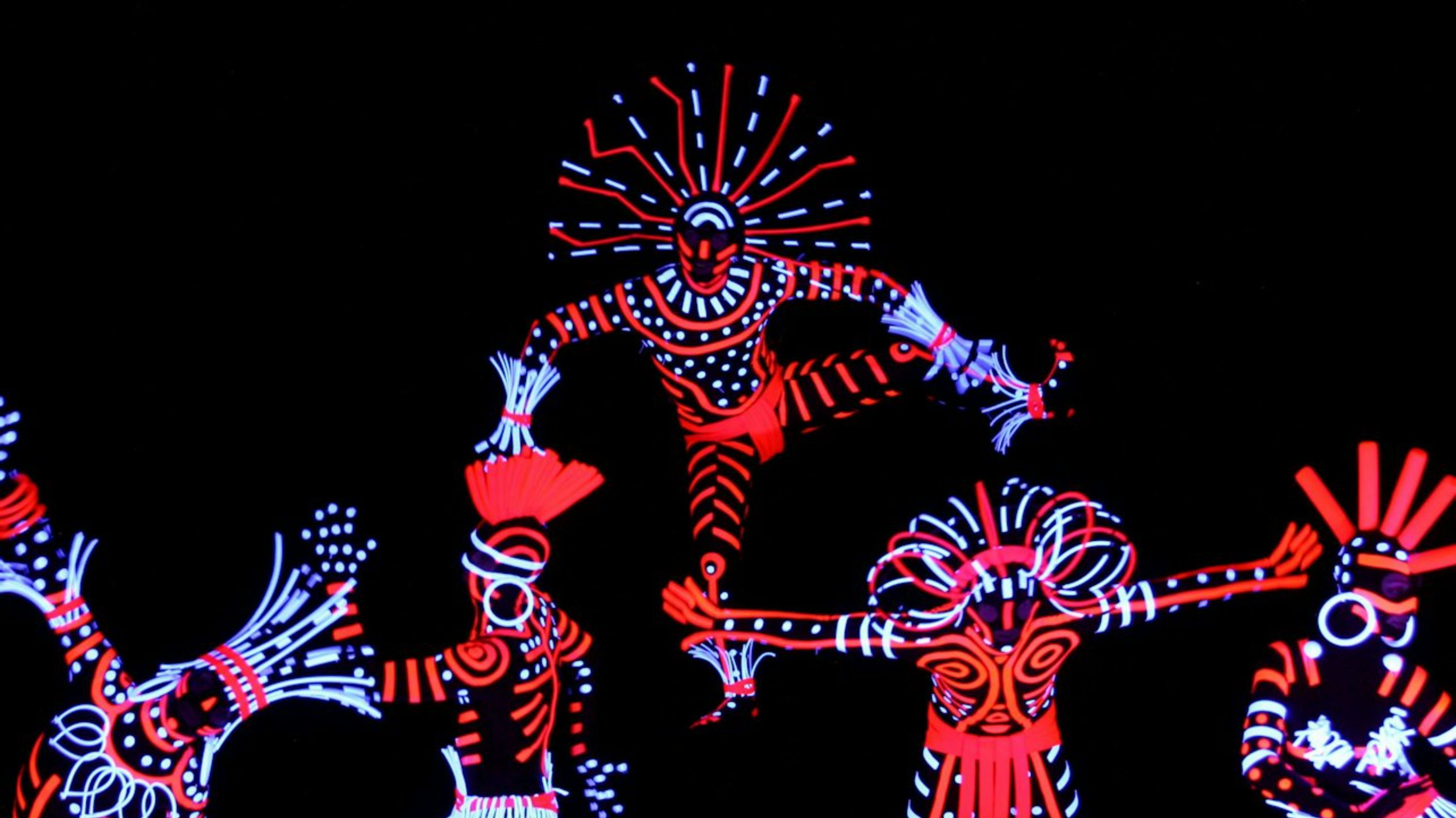 布拉格黑光劇票 (IMAGE black light theatre ticket in Prague)