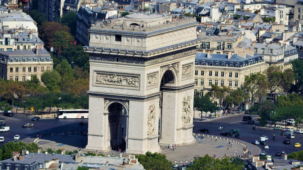 Arc de Triomphe Rooftop Ticket