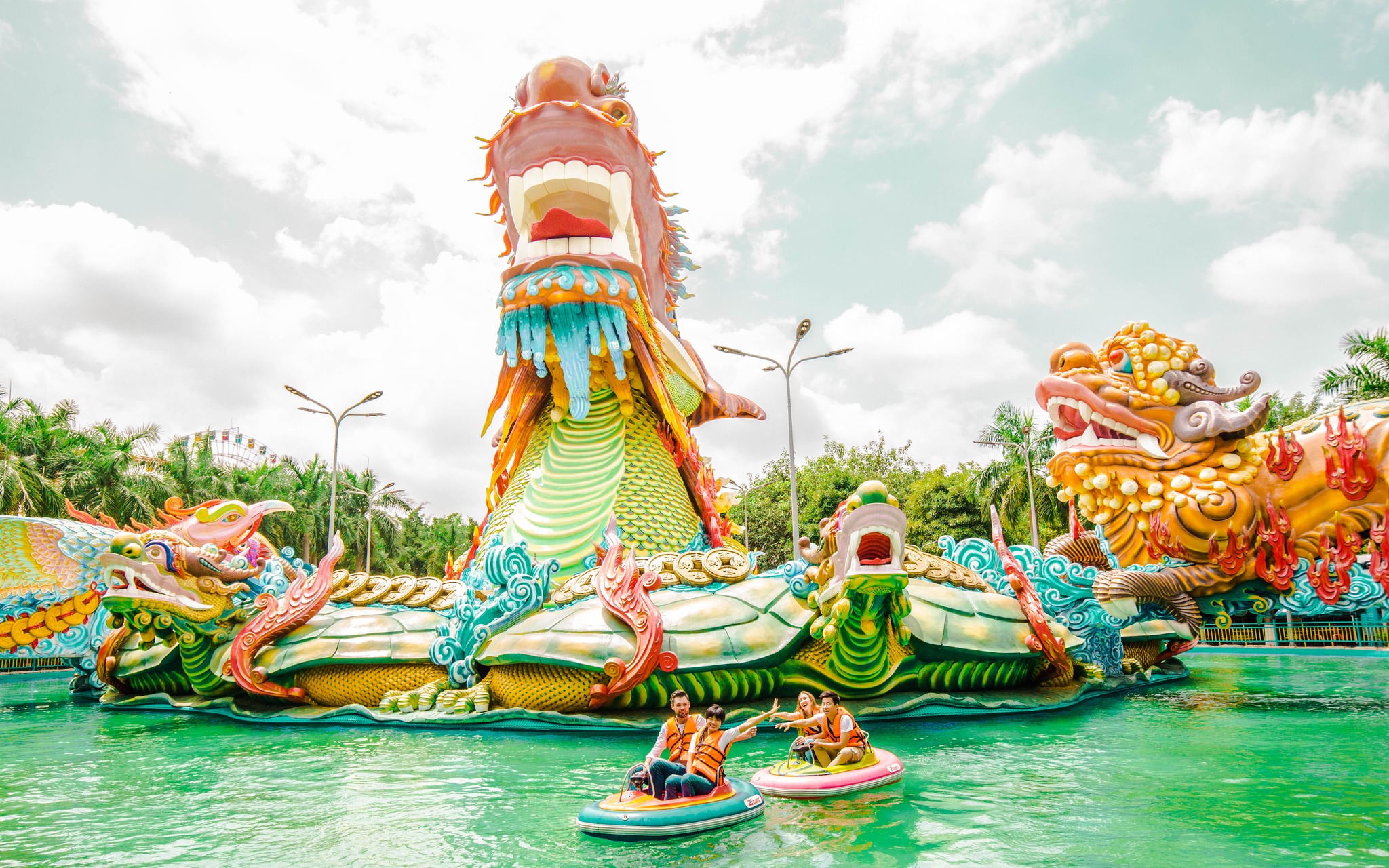 越南仙泉主題樂園門票（Suoi Tien Theme Park）