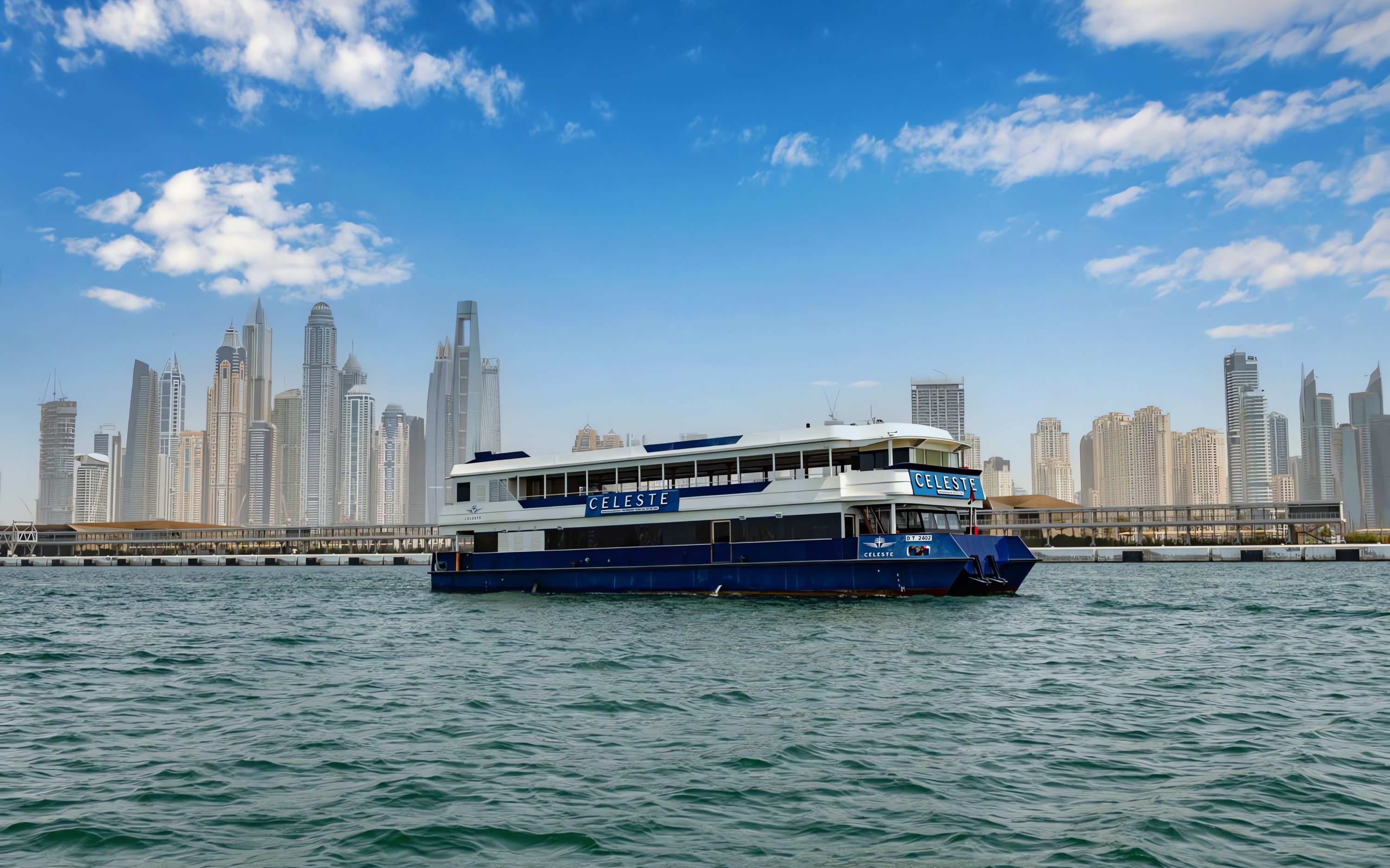 Dubai Marina Morning Sightseeing Cruise with Burj Al Arab Views