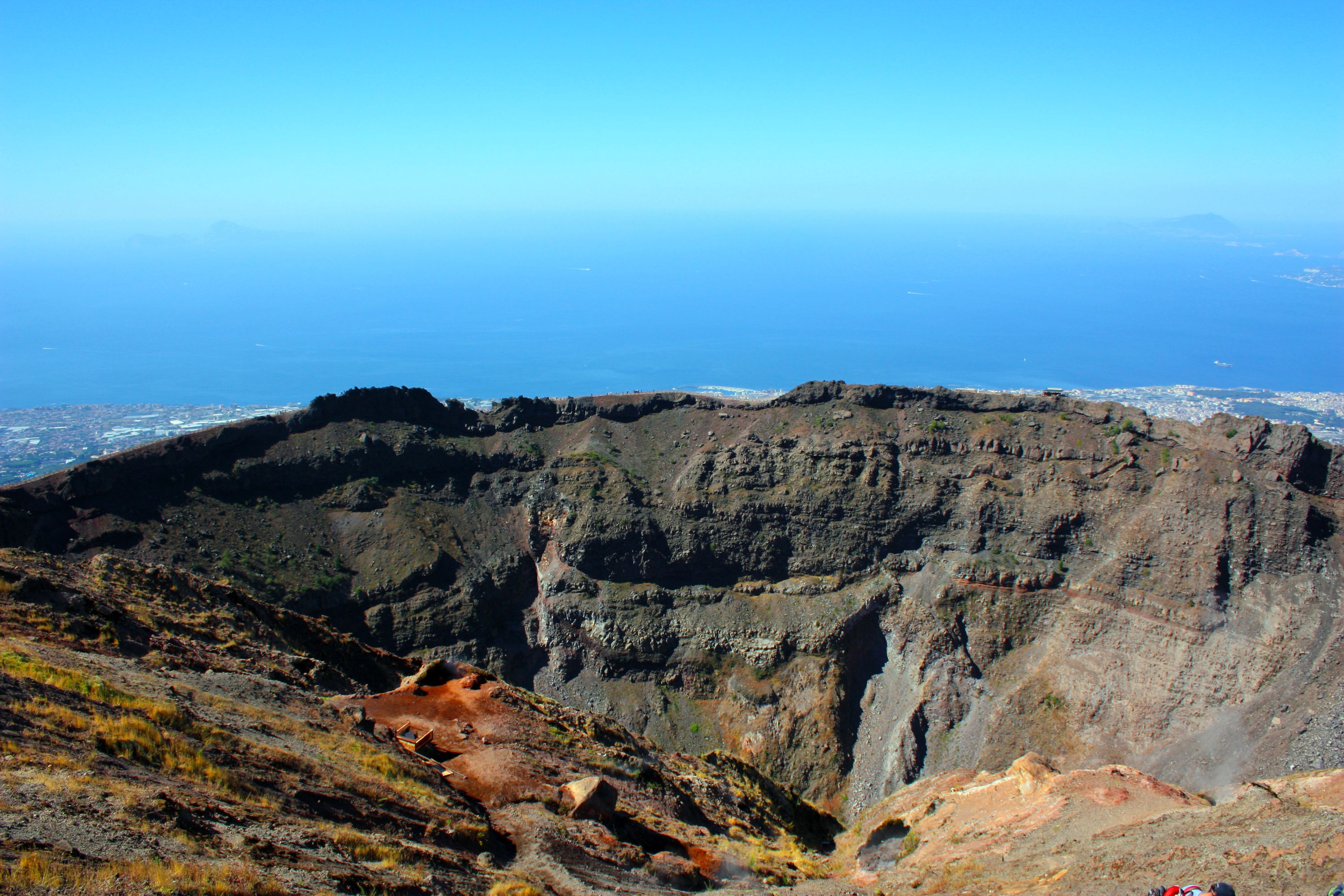Enjoy a scenic drive up Mount Vesuvius, taking in breathtaking views of the Bay of Naples
