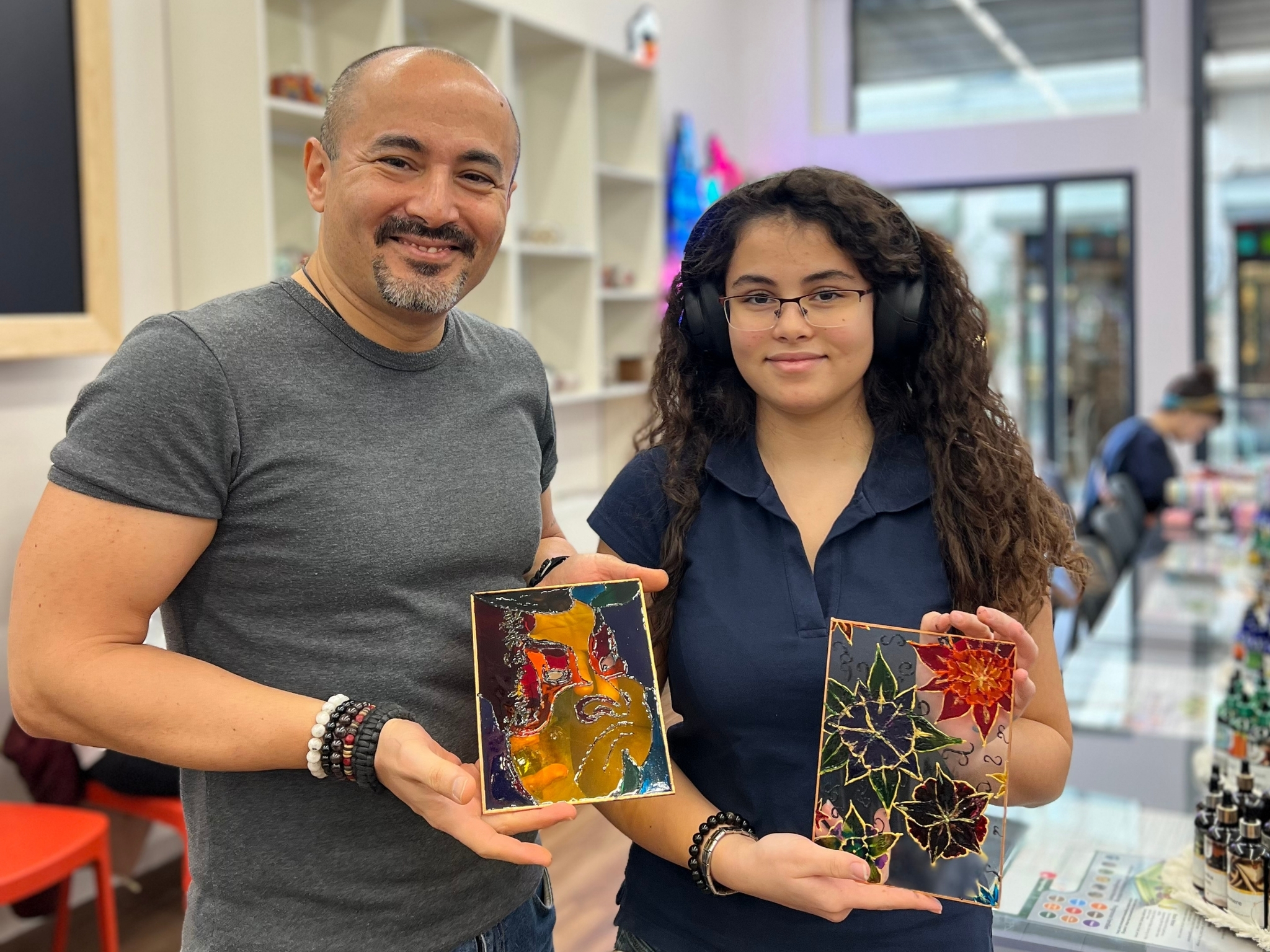 Traditional Stained Glass Painting Workshop in Cappadocia