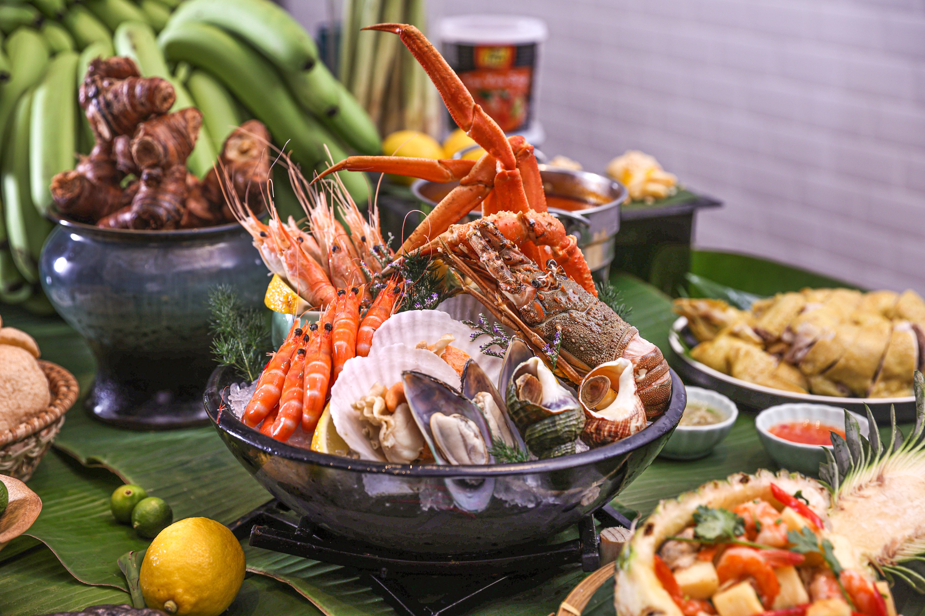 Buffet dinner