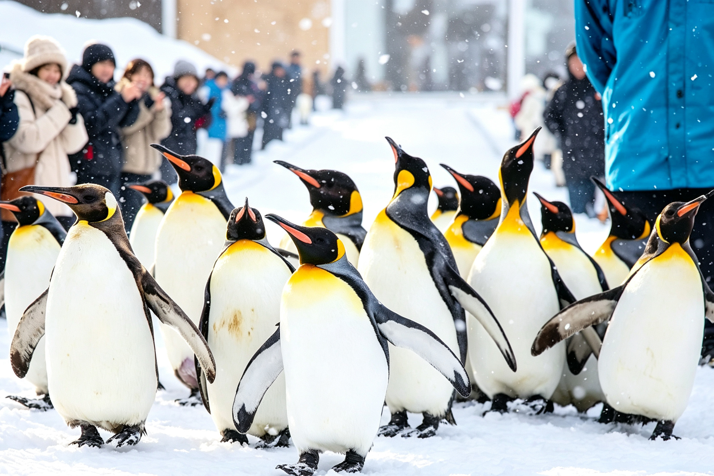 Sapporo Asahiyama Zoo & Shikisai no Oka Winter Tour