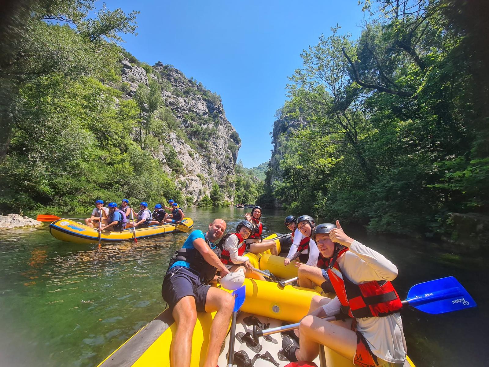 White Water Rafting in Omis Croatia
