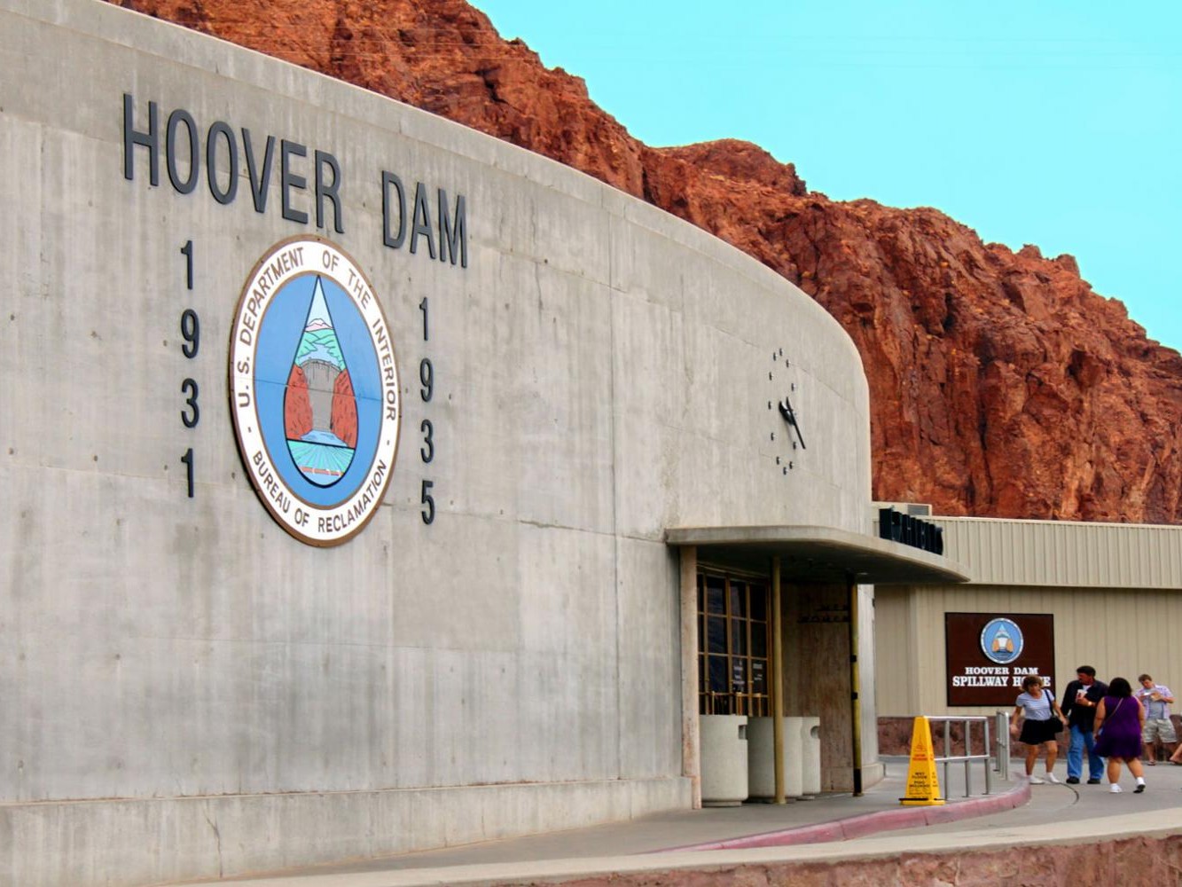 Frame Hoover Dam’s powerhouse revealing turbines and infrastructure bustling with energy production