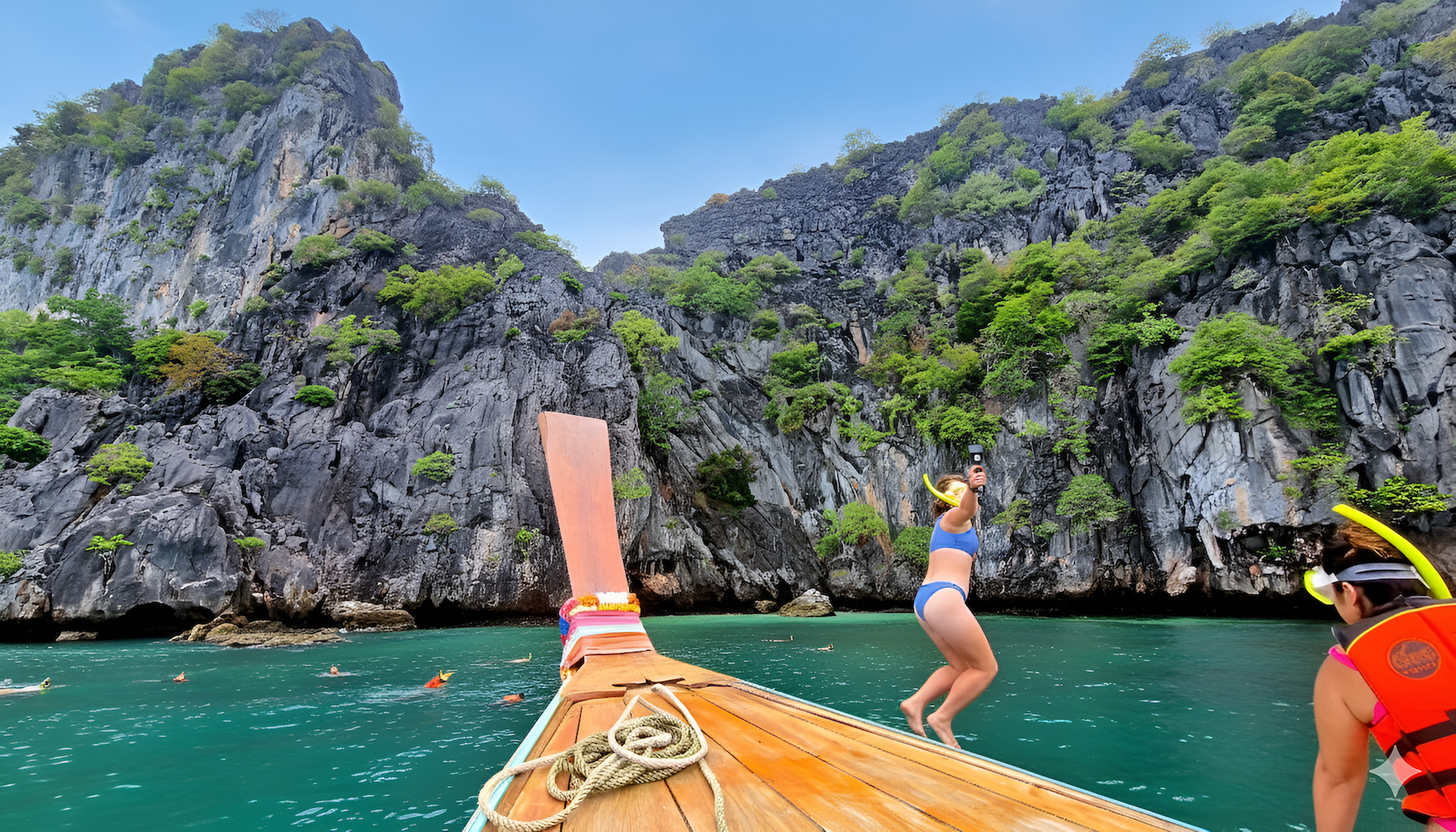 Ko Lanta 4 Islands Longtail Boat Tour with Emerald Cave