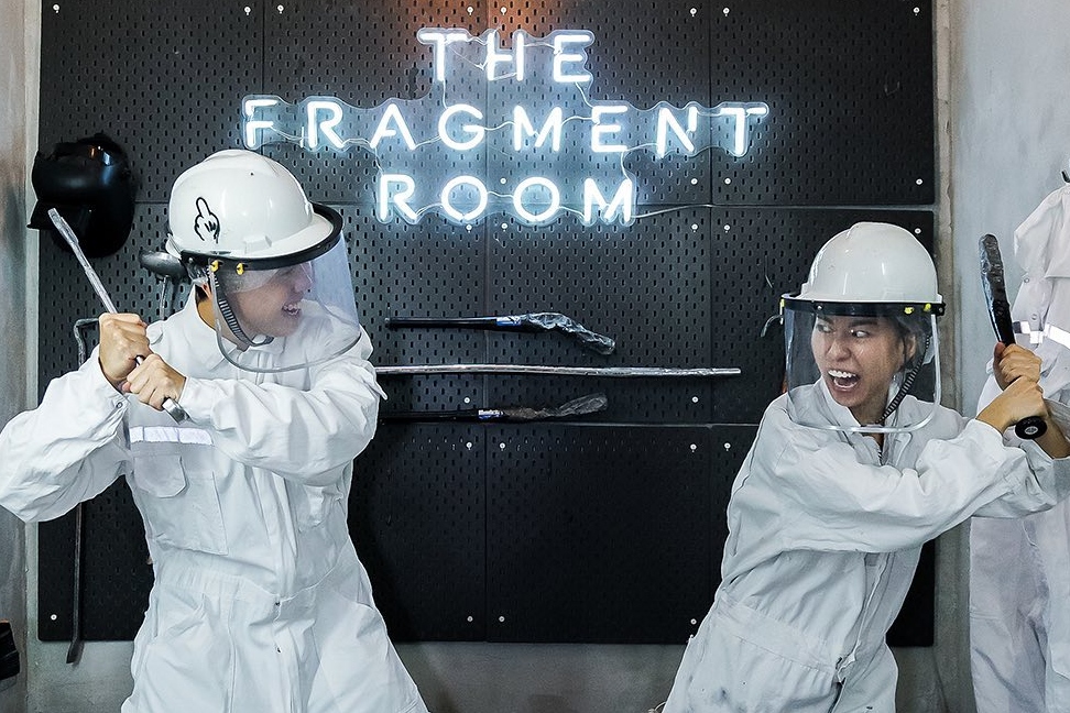 新加坡 The Fragment Room 發洩屋體驗