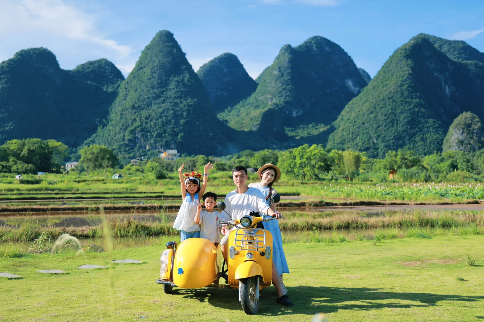 Guilin 5 kun 4 kecha · 12 kishilik guruh · 1 kecha Shangri-La mehmonxonasiga yangilash