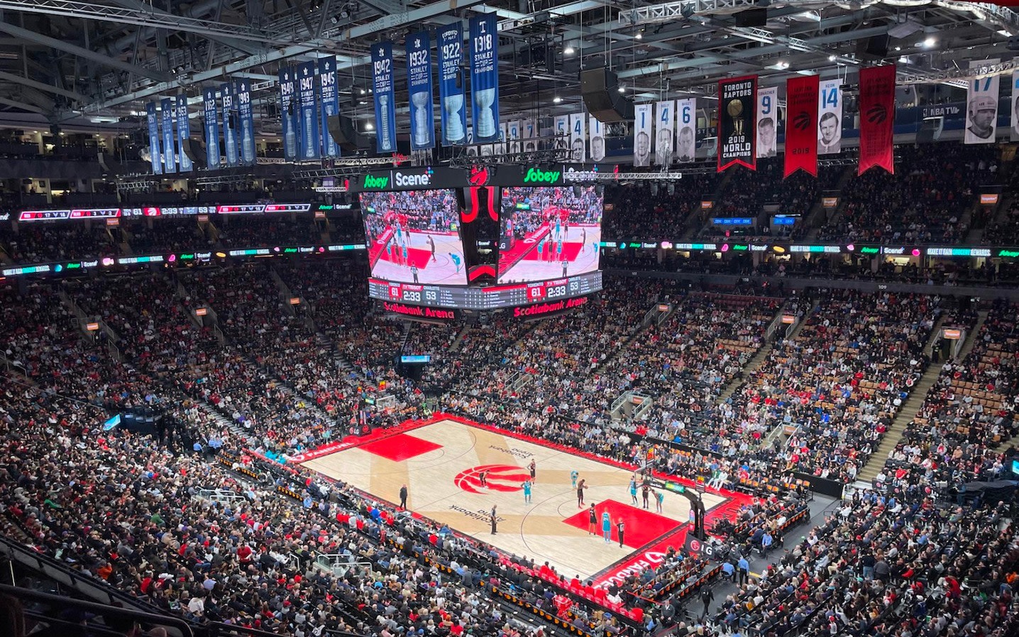 Toronto Raptors Basketball Game at Scotiabank Arena