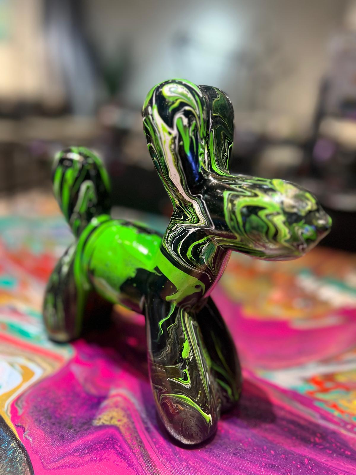 AURA ART THE ORBIT - Balloon Dog Spin Art Workshop
