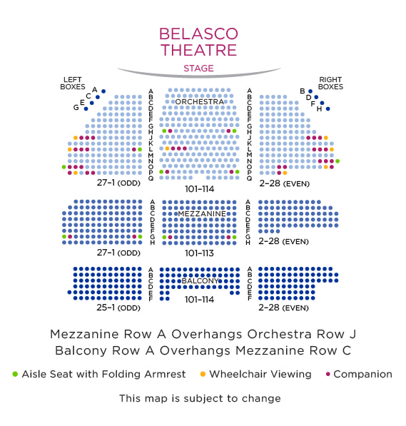 seating map
