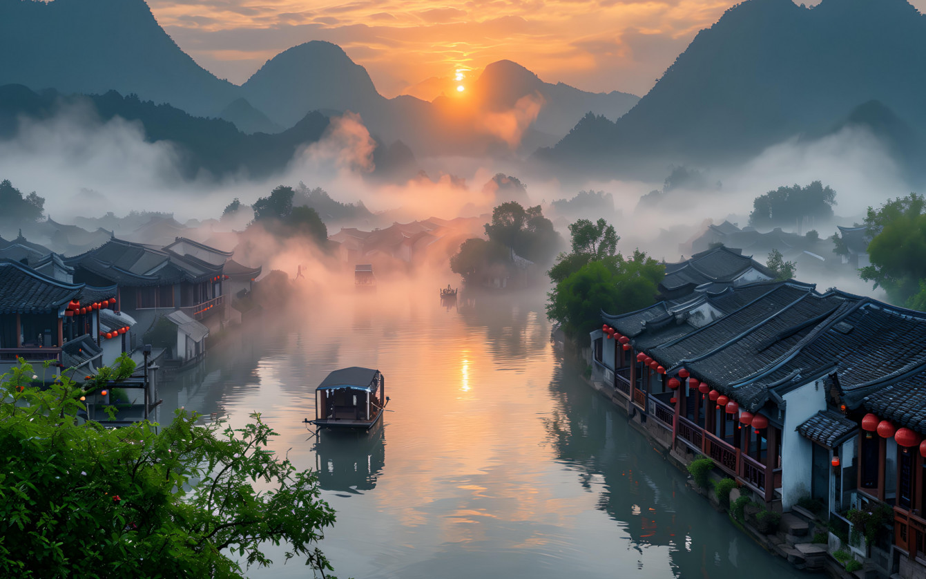 Wuzhen East + West Ancient Town 1-Day Tour